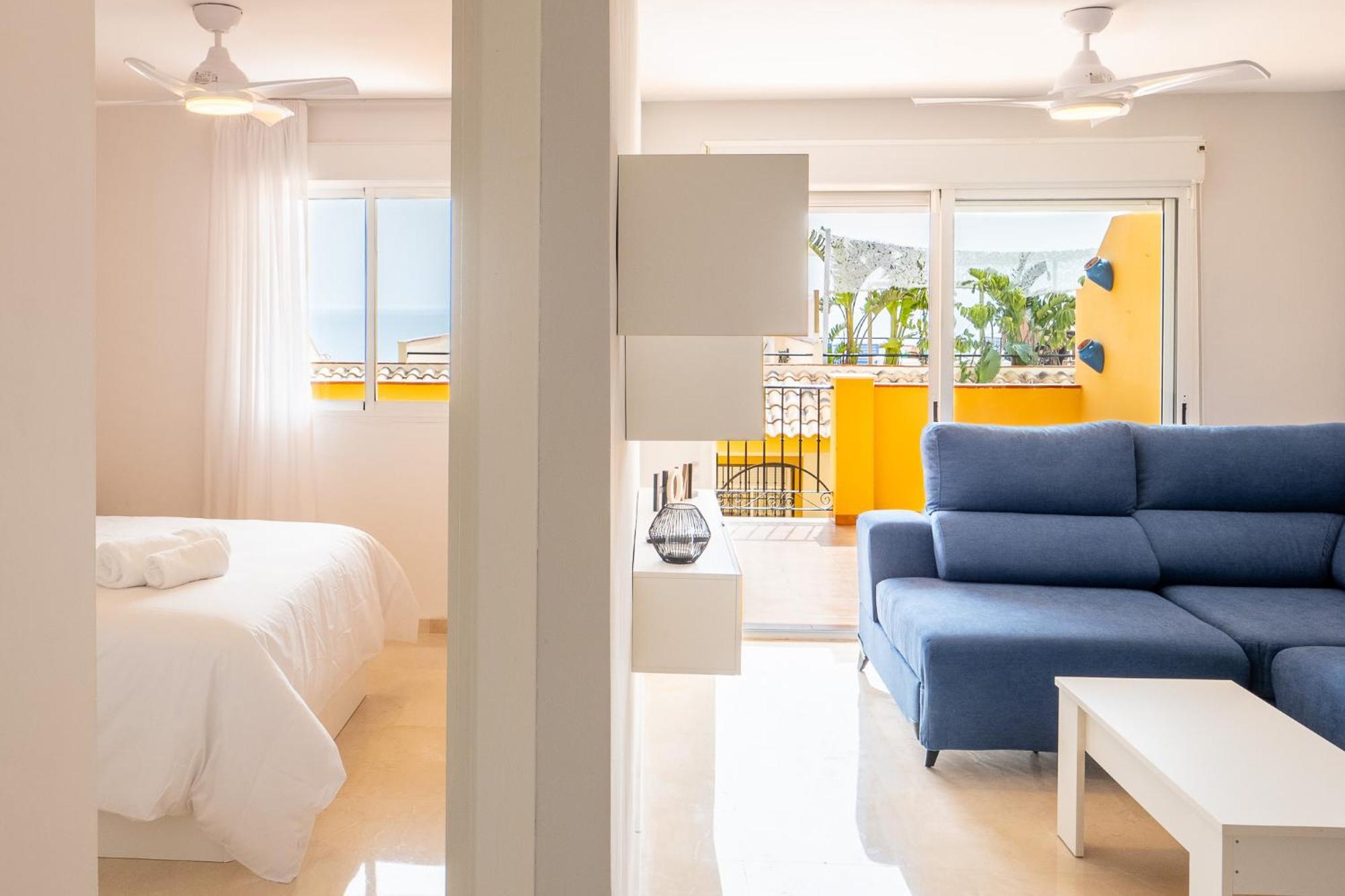 Apartamento Magnifico Piso De Playa En Benalmadena Costa Málaga