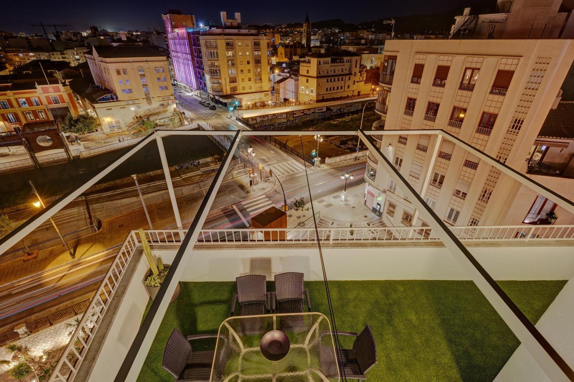 Lägenhet Penthouse Tribuna Center By Seric, Semana Santa Desde Tu Balcon Málaga