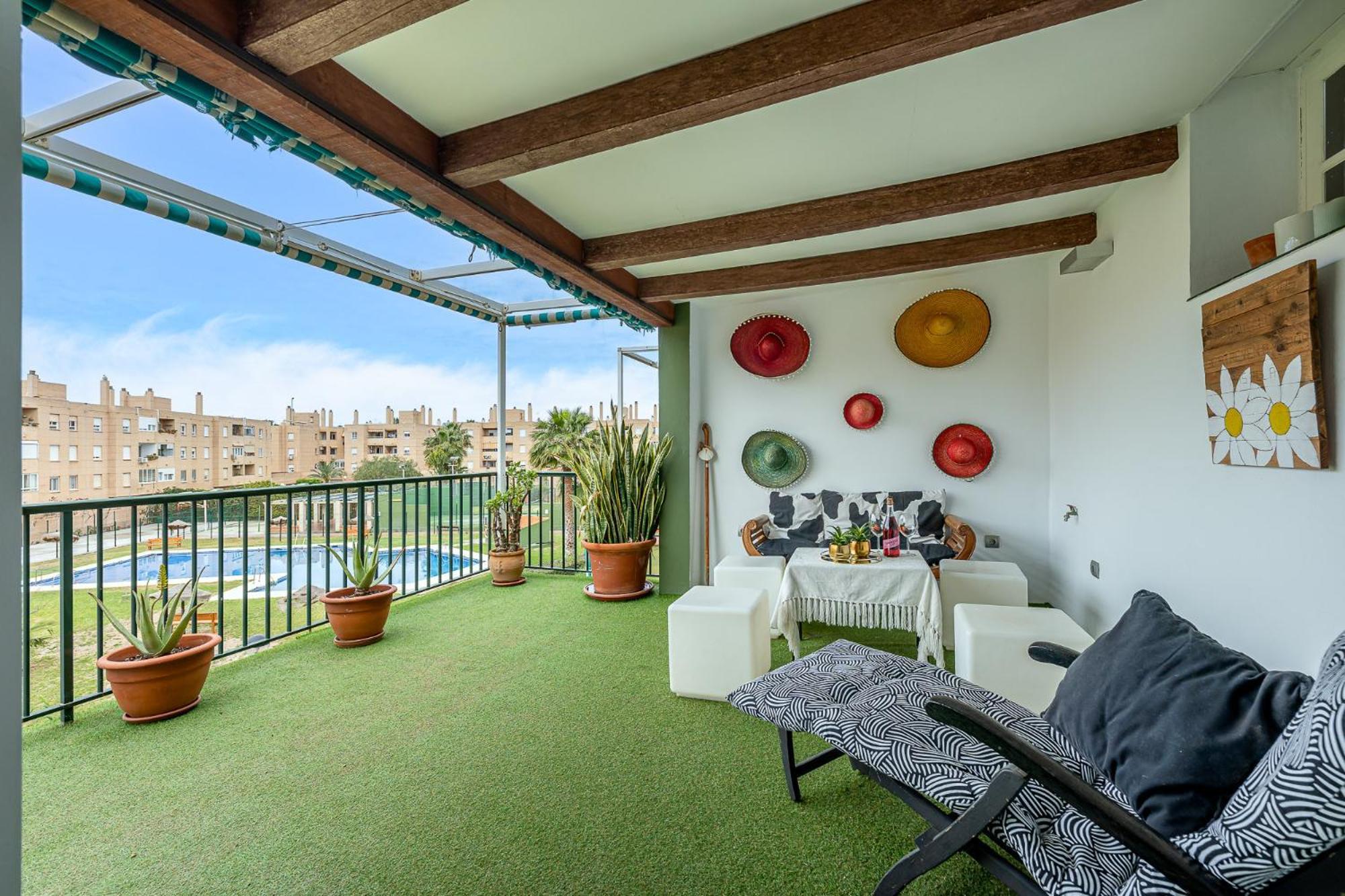 797 - Amplio Atico Duplex En Guadalmar Frente Al Mar Apartamento