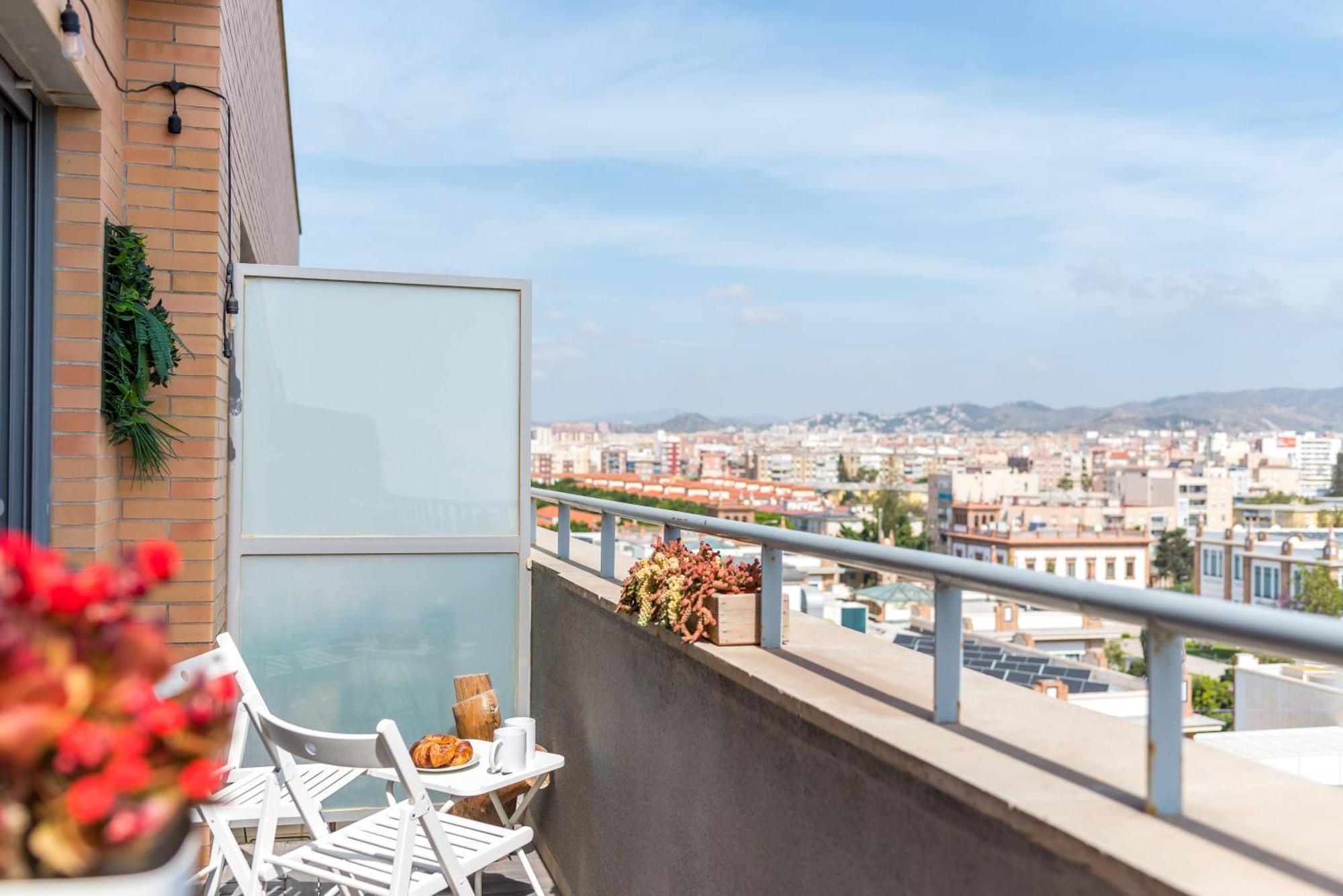 ático Con Terraza Y Vistas, Parking Gratuito Appartamento