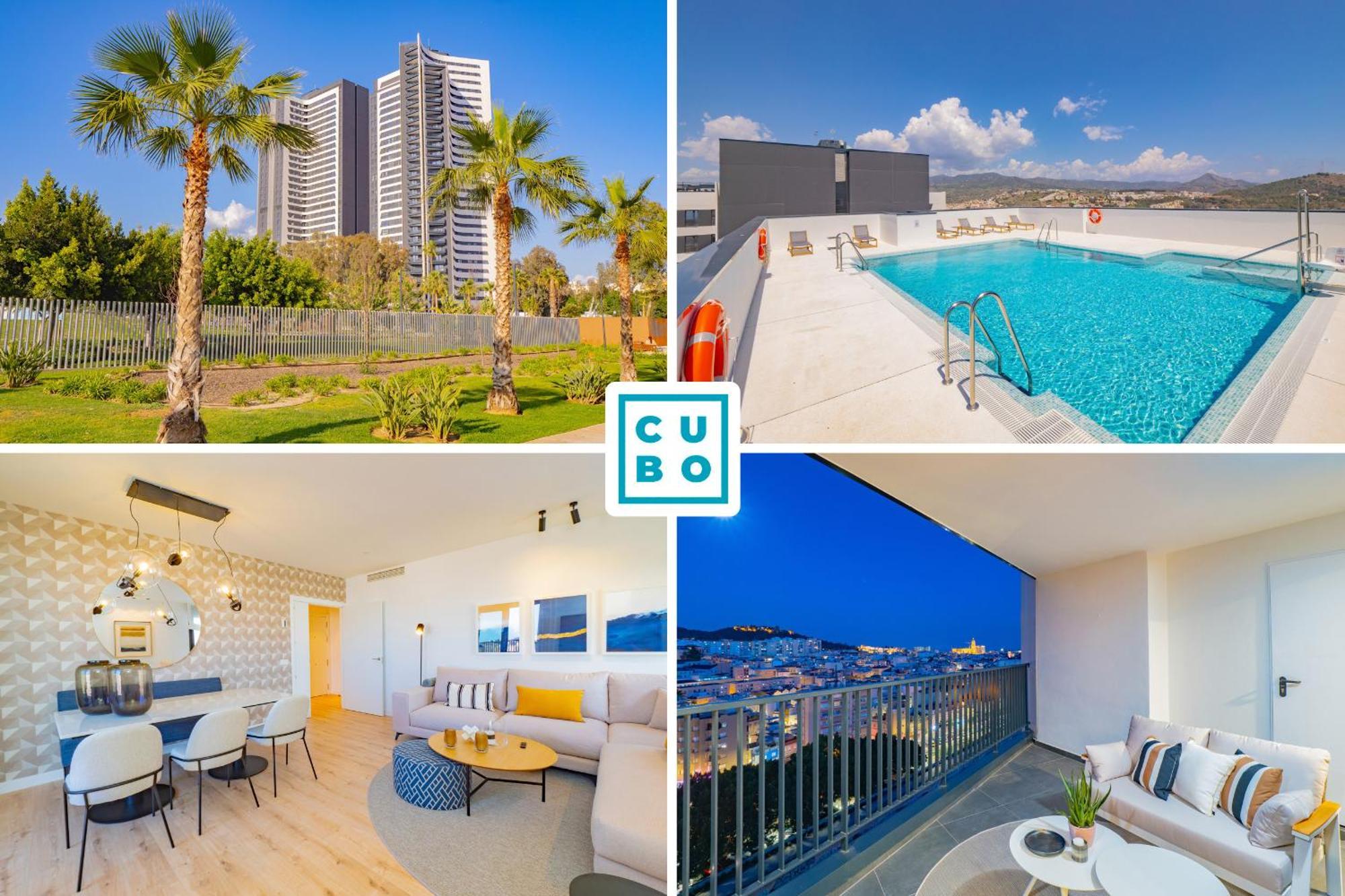 Leilighet Cubo's Luxury Urban Sky 12 Málaga