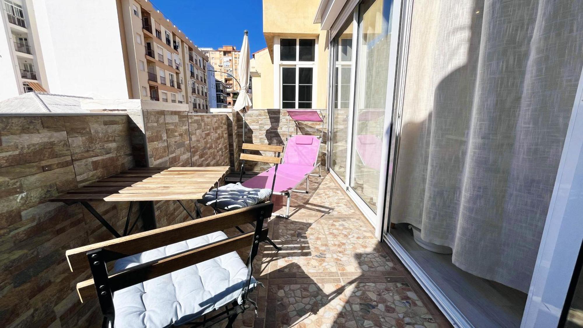 Apartment A 5 Minutos De La Playa Con Terraza En Málaga