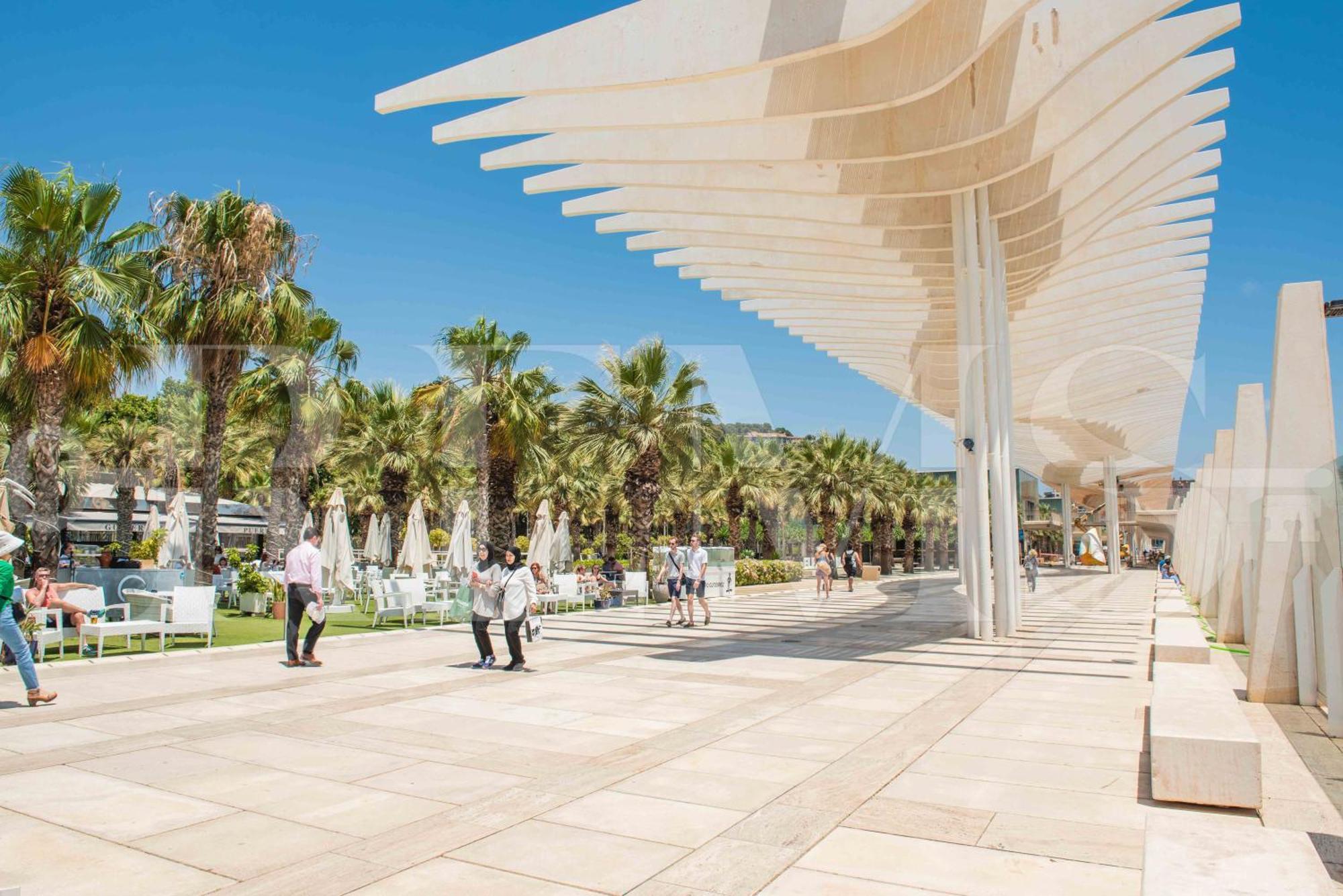 Luxury With Sea Views & Terrace By Rems Lägenhet Málaga