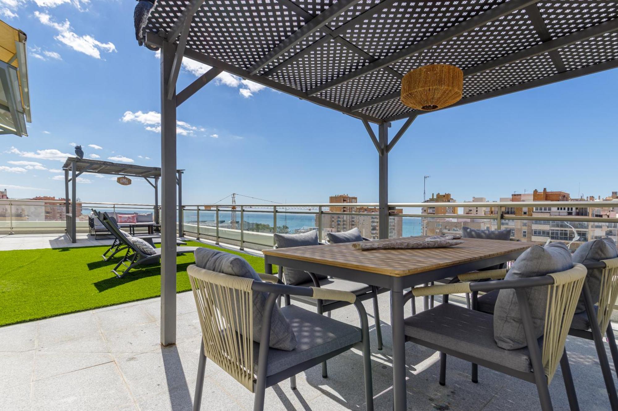Penthouse Malagueta Sea View Apartment Málaga