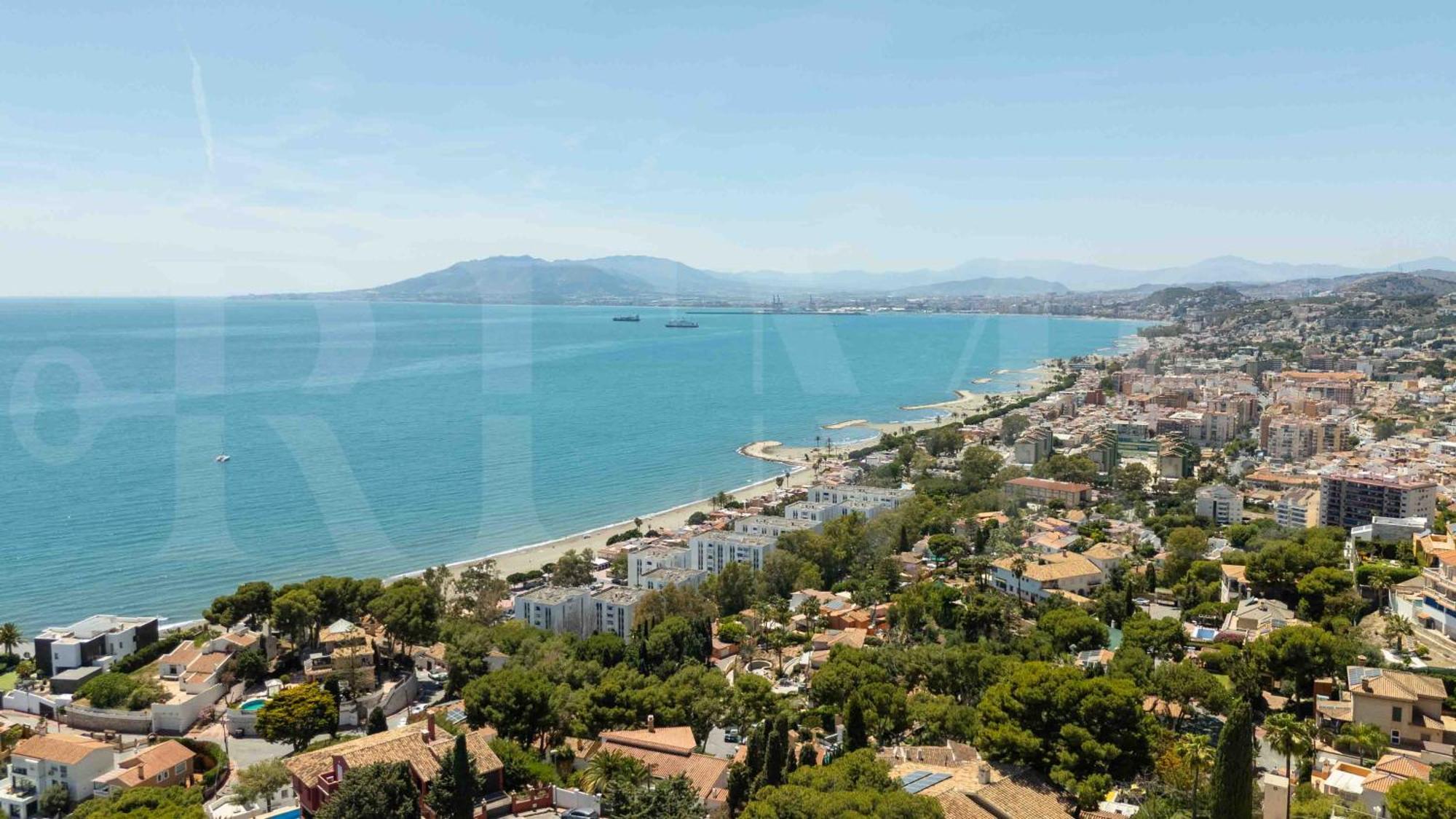 Luxury With Sea Views & Terrace By Rems Apartamento Málaga