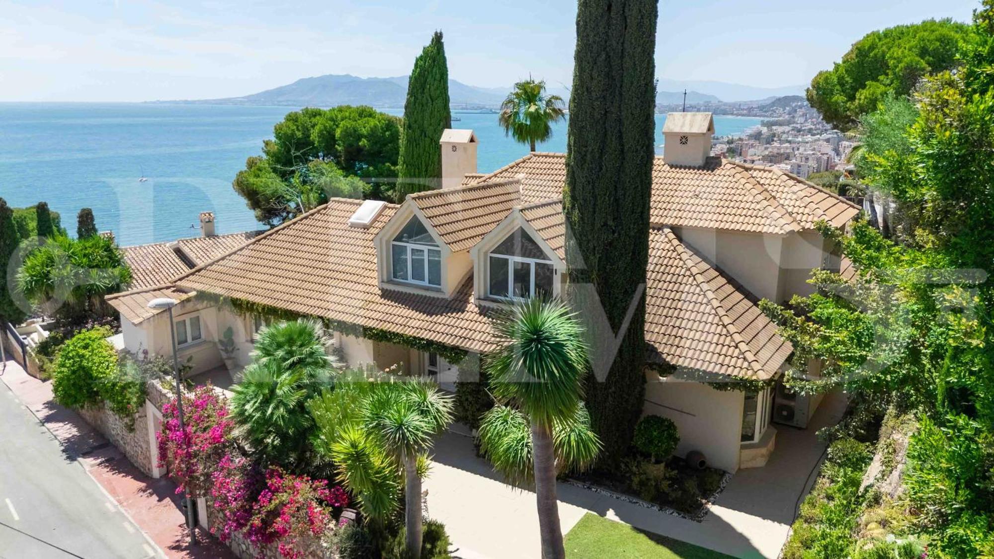 Lägenhet Luxury With Sea Views & Terrace By Rems Málaga