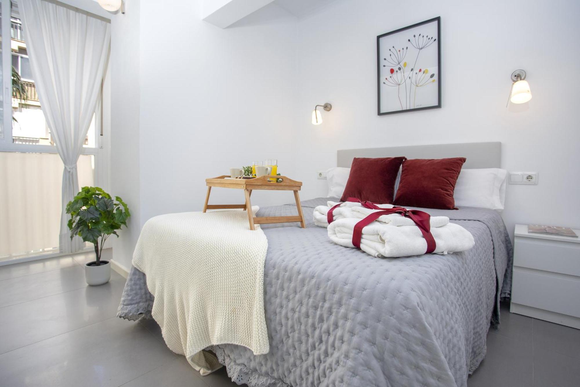 Apartamento -malagasunapts-malagueta Estudio Aa Wifi Málaga