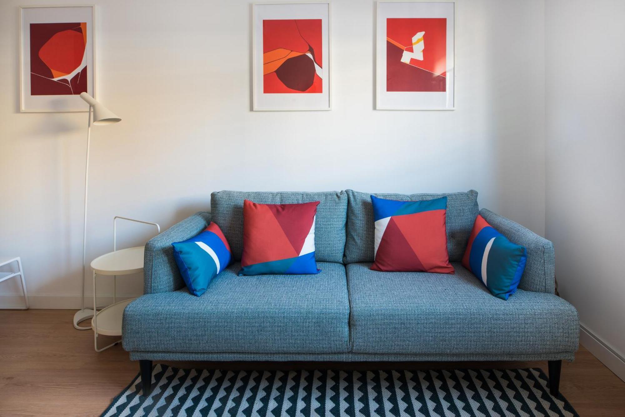 Apartment Cozy Modern Flat Terrace 2 Bedrooms 2 Bathrooms