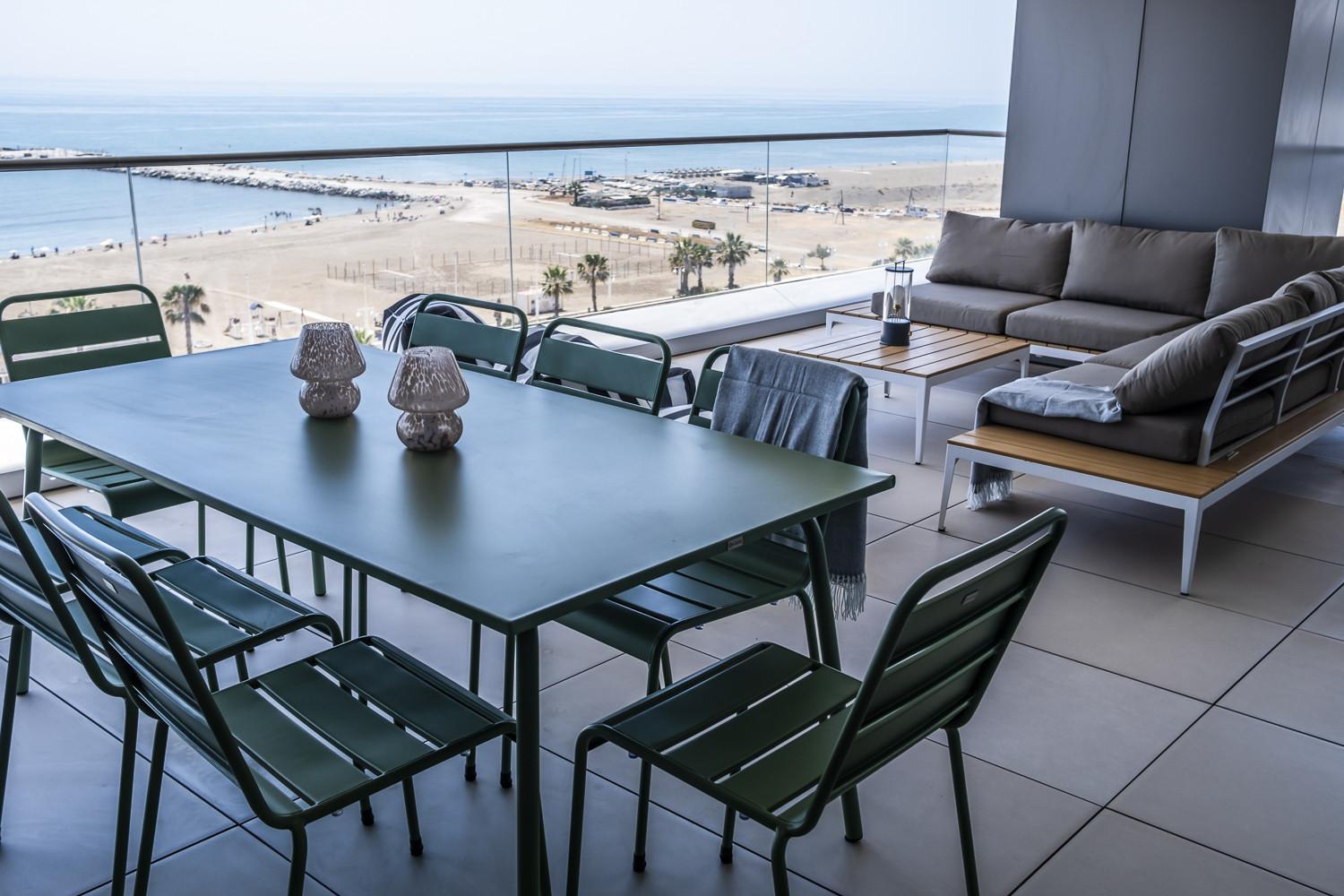 Lejlighed -malagasunapts-tower Living Sea Views Pool Gym Park *