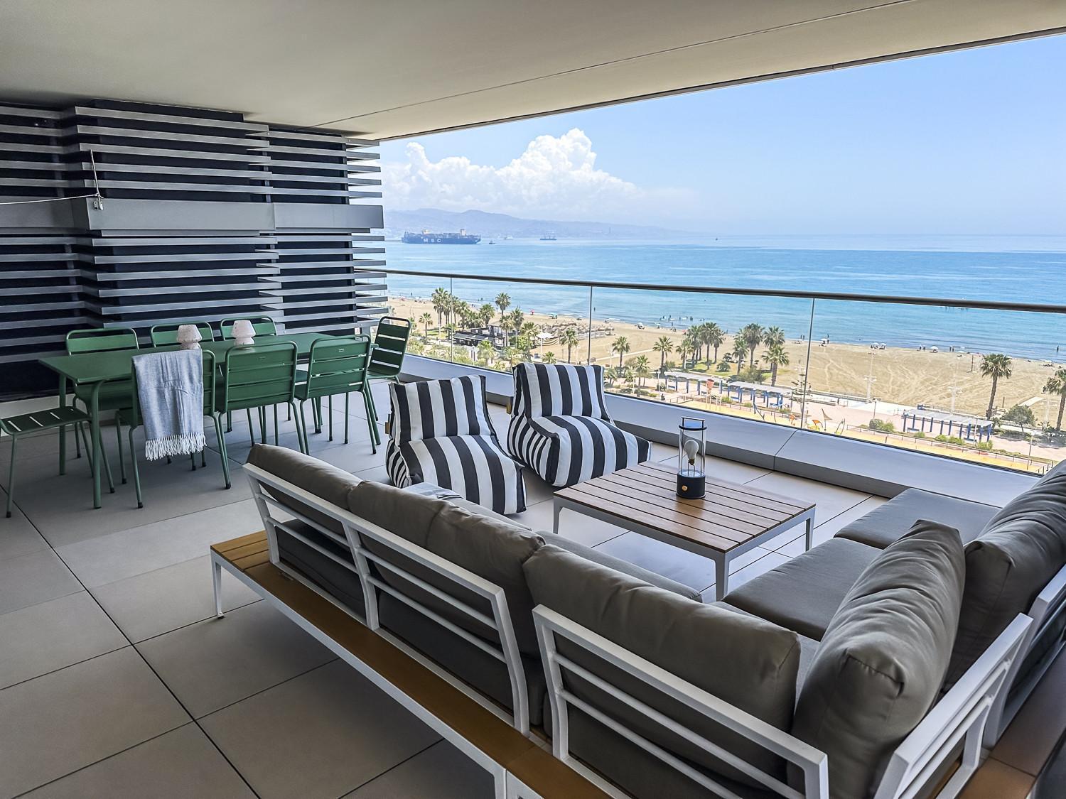 -malagasunapts-tower Living Sea Views Pool Gym Park Apartamento