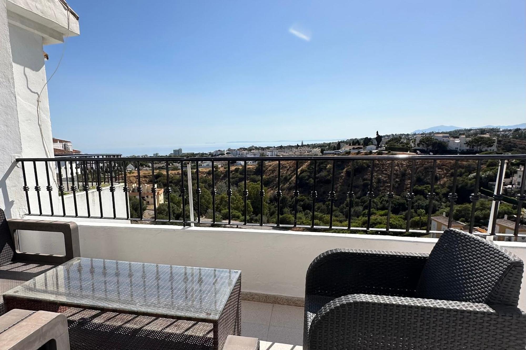 Luminoso Atico Duplex Con Vistas Al Mar Lägenhet Málaga