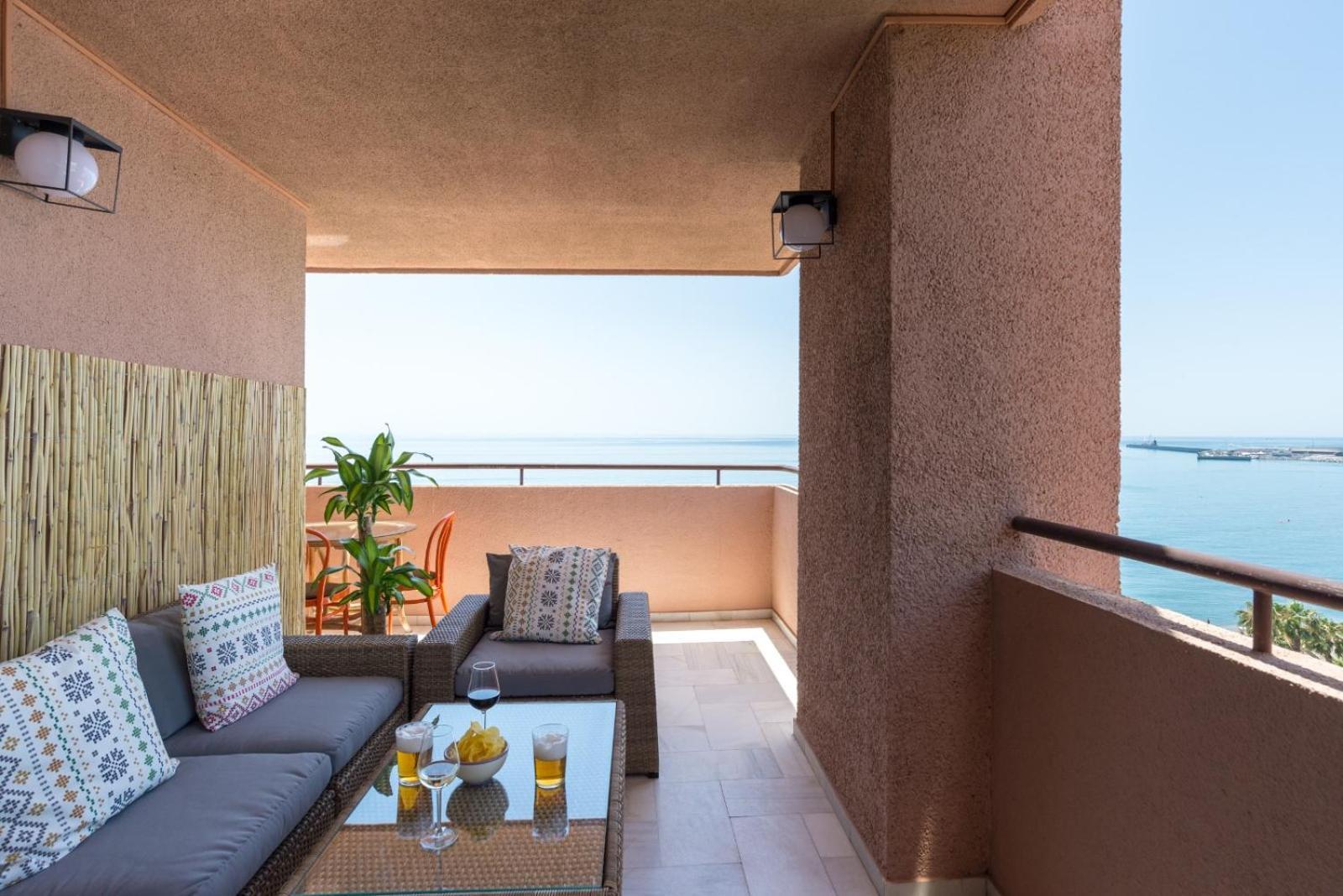 Appartamento Mg - Ocean Views In With Parking Included Málaga
