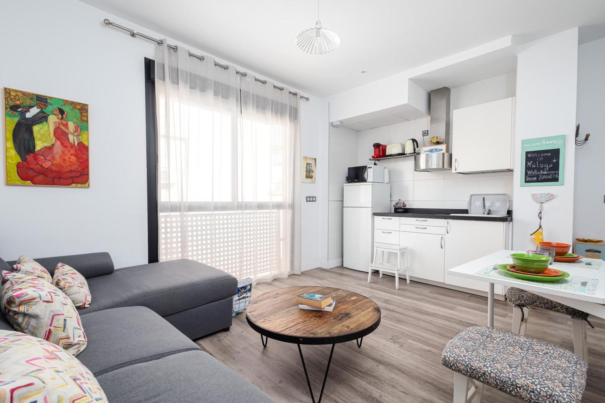 Apartamento Historic Centre + Rooftop + Parking Málaga