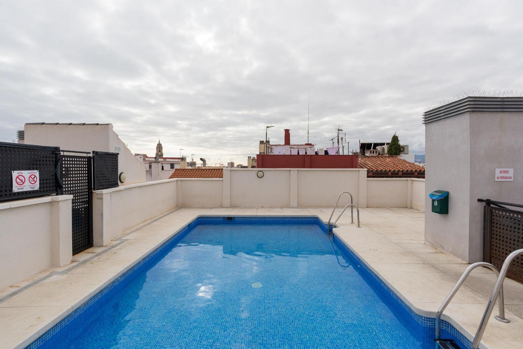 Historic Centre + Rooftop + Parking Apartamento Málaga