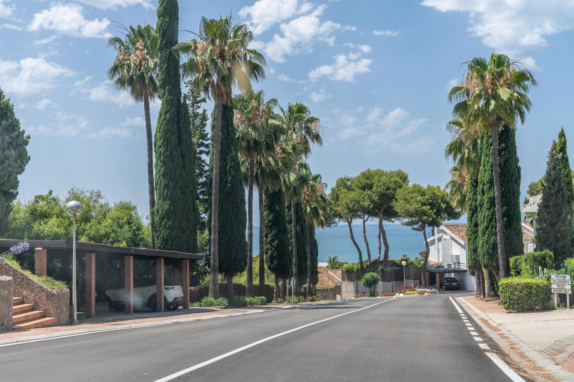 Estudio Glamuroso Cerca De La Playa En Mijas Costa Apartamento
