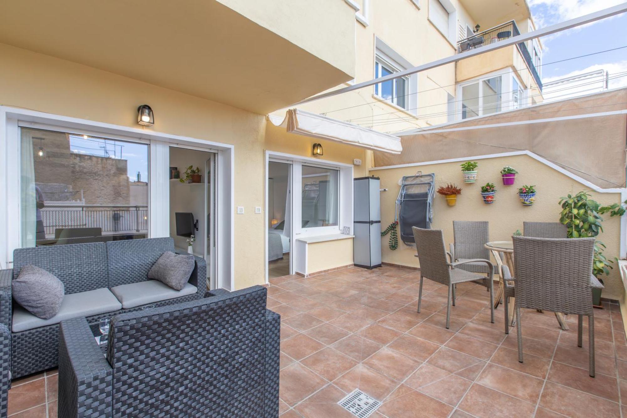 Homely San Juan De Letran Con Terraza Appartamento *
