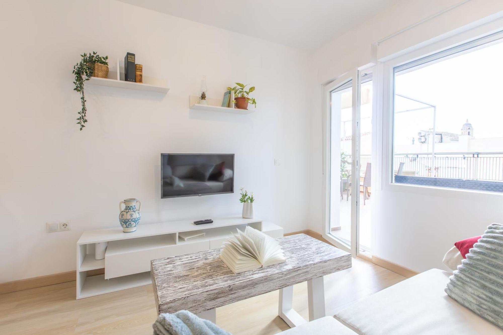 Homely San Juan De Letran Con Terraza Appartamento