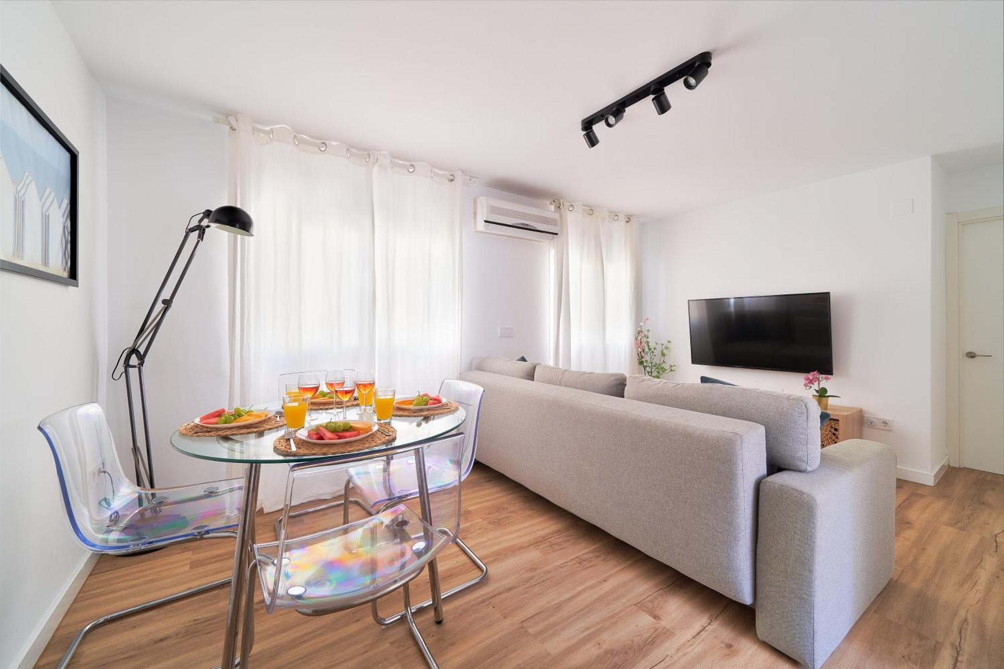 Apartamento Syl El Palo Sun Parking *