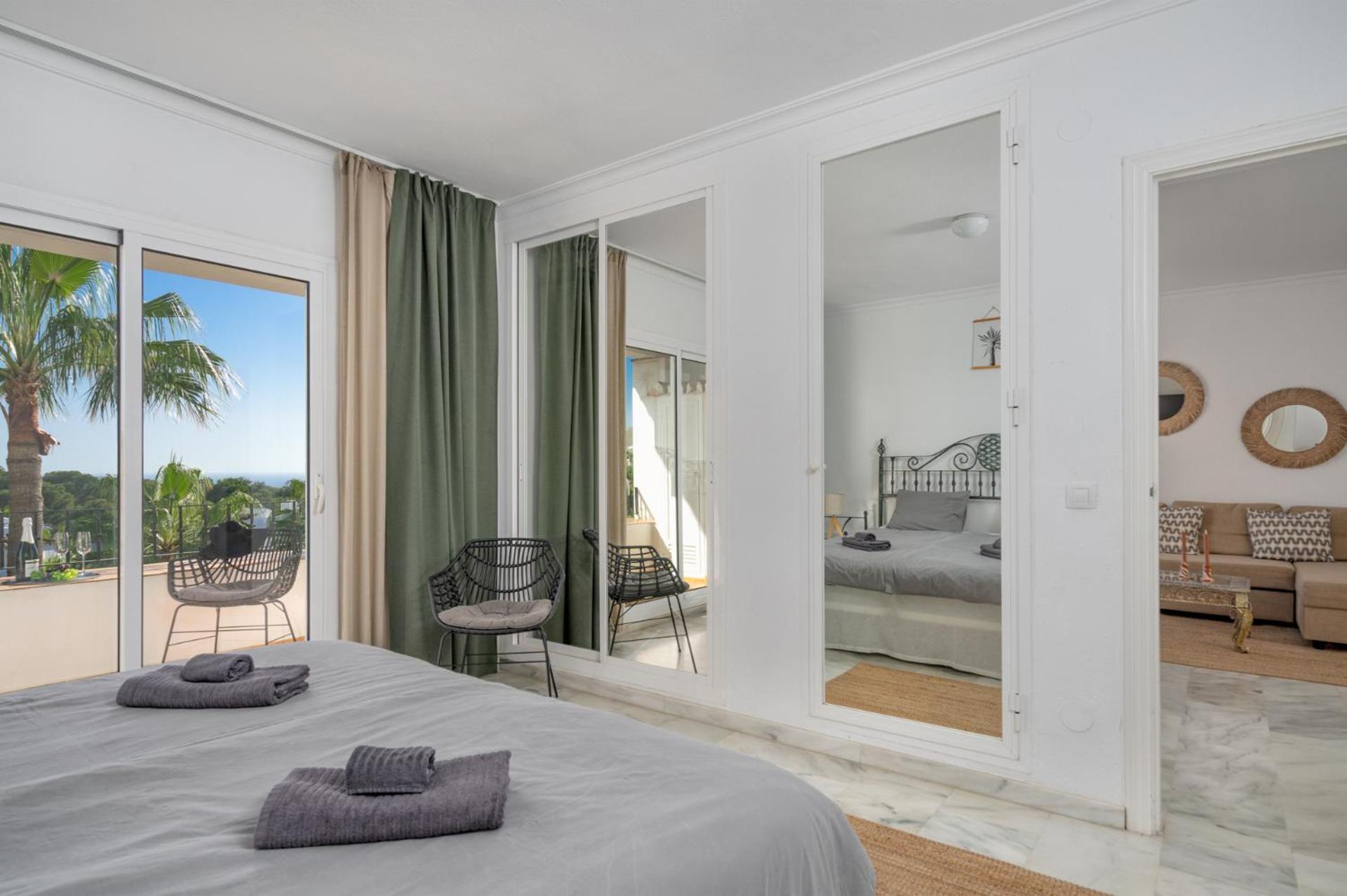 Two Bedroom, Two Bathroom, Balcony, Pool Area, View Malaga