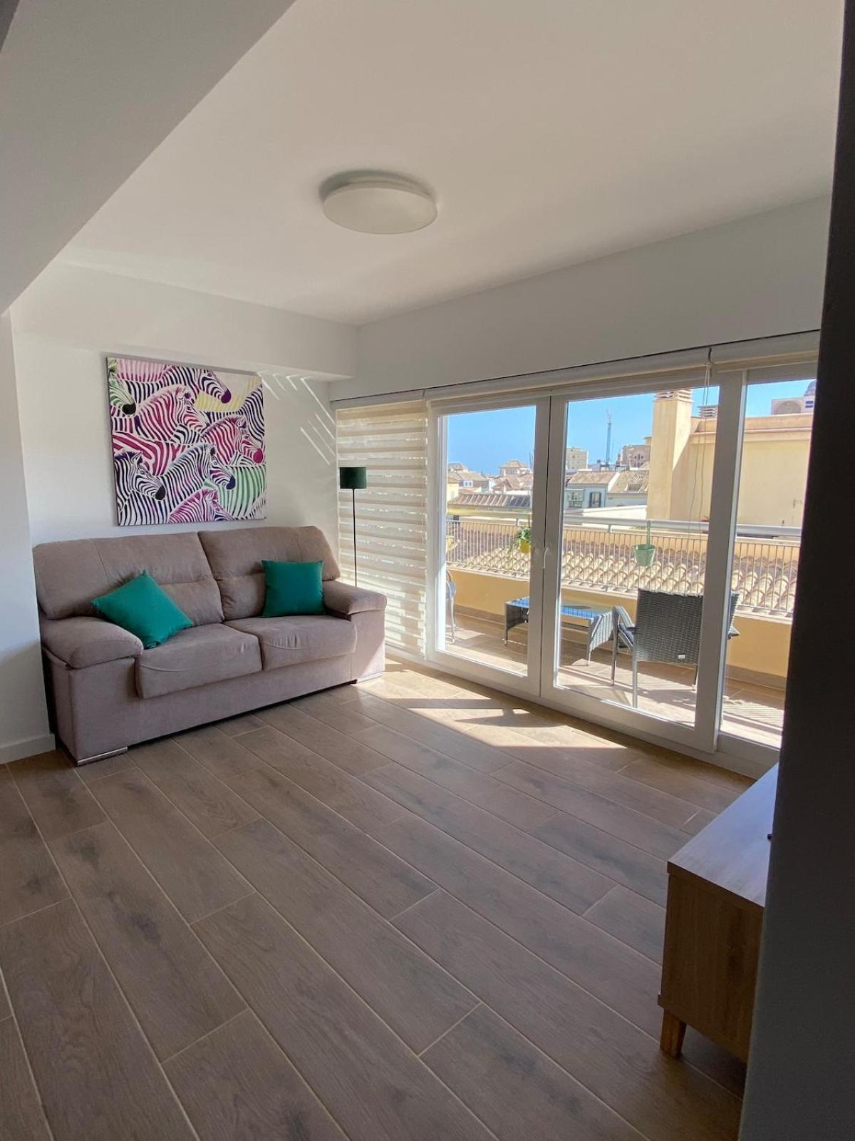 Amazing Terrace Plaza Merced Appartement