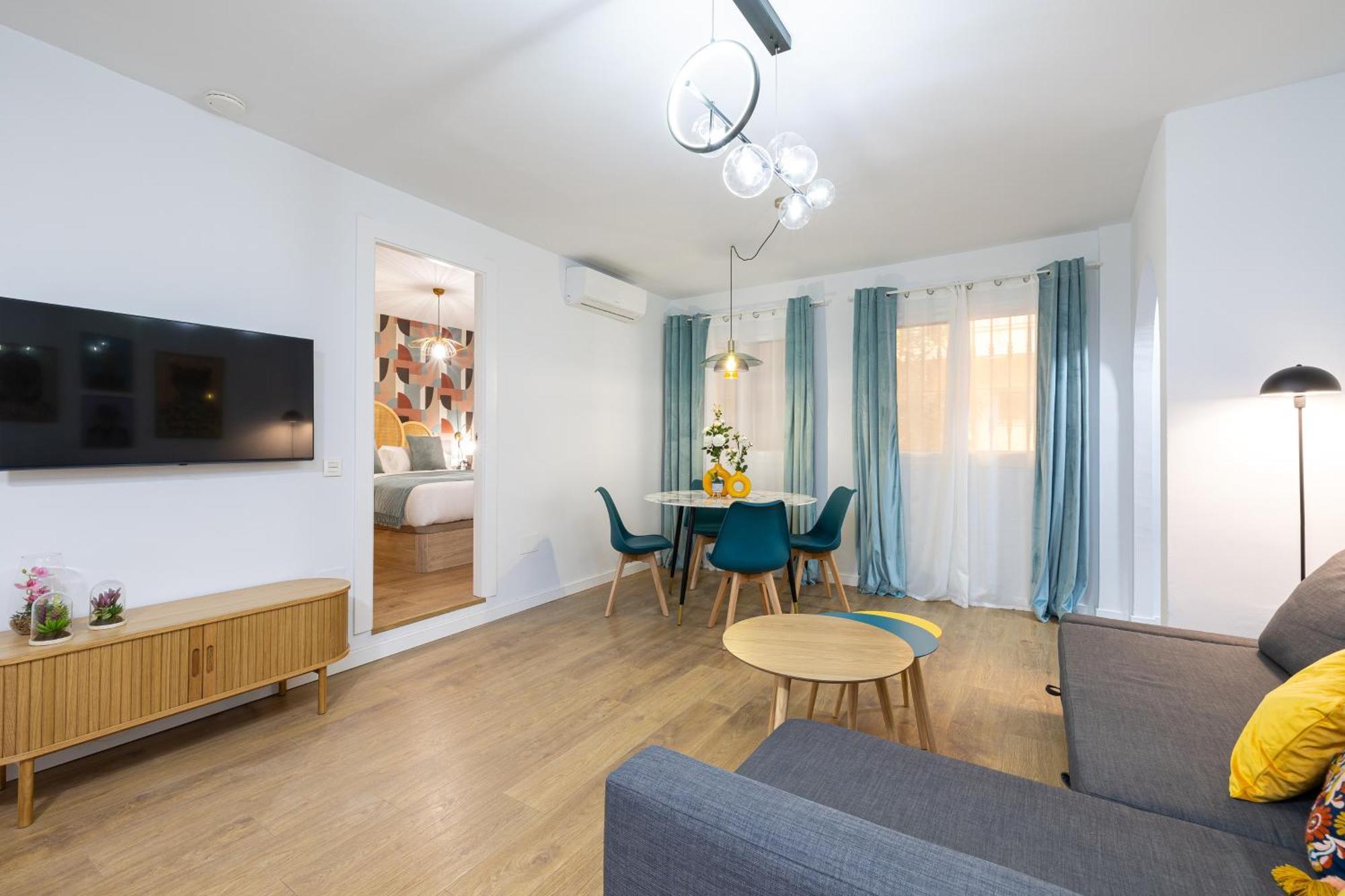 Apartamento H2m Feijoo Close To Center In A Quiet Area Málaga