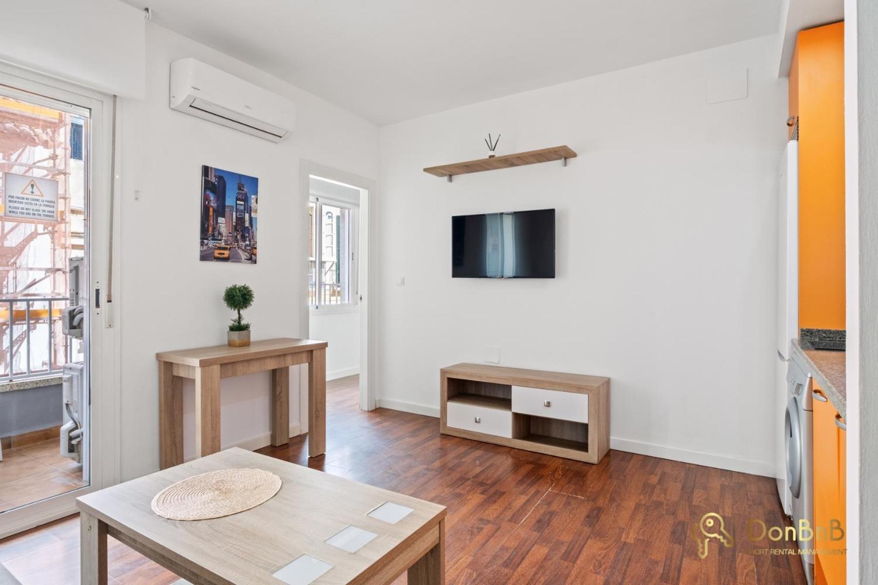 Apartment Flat With Balcony Malaga