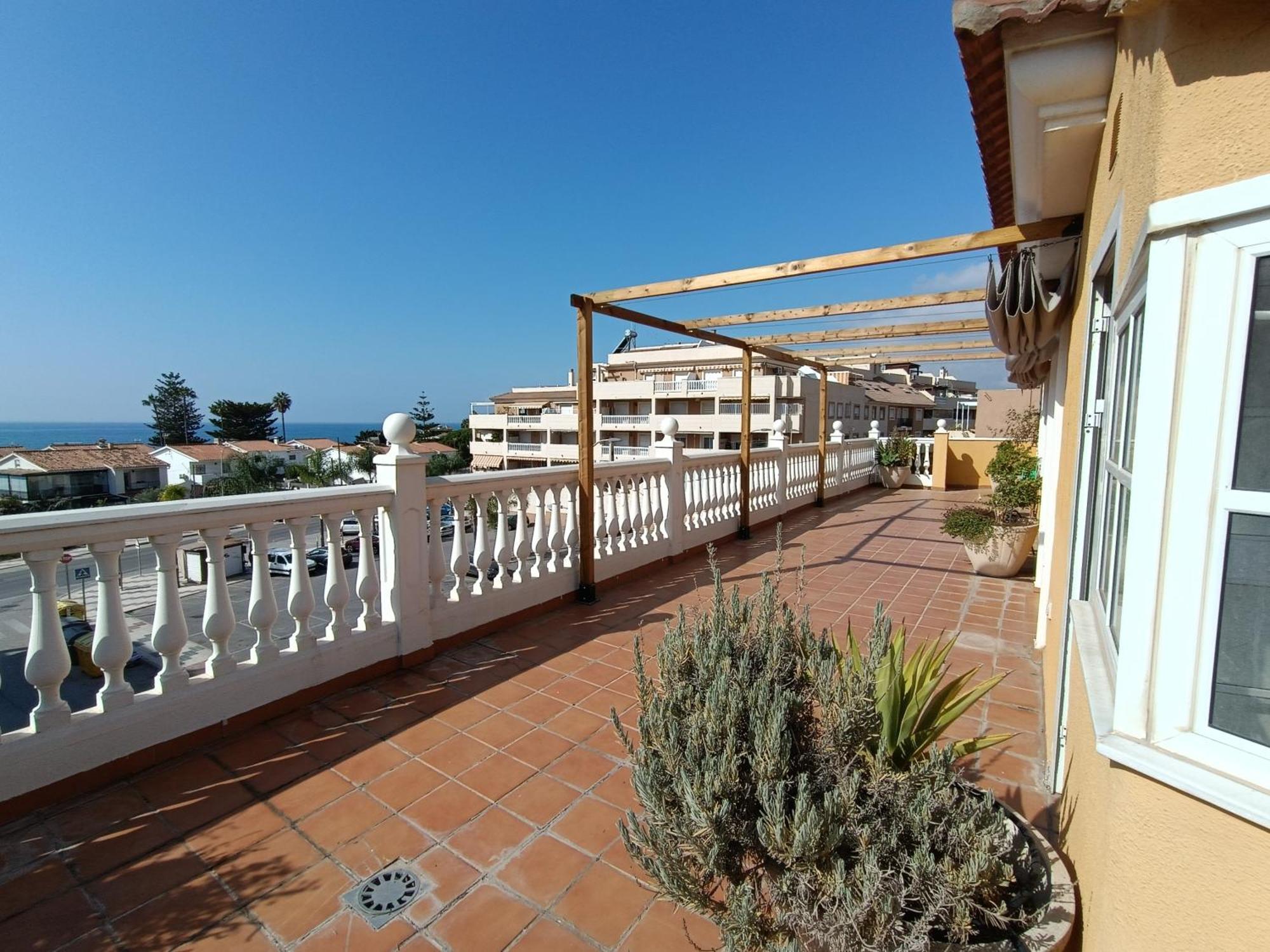 Appartement Lovely Penthouse In Front Of The With Free Parking Málaga