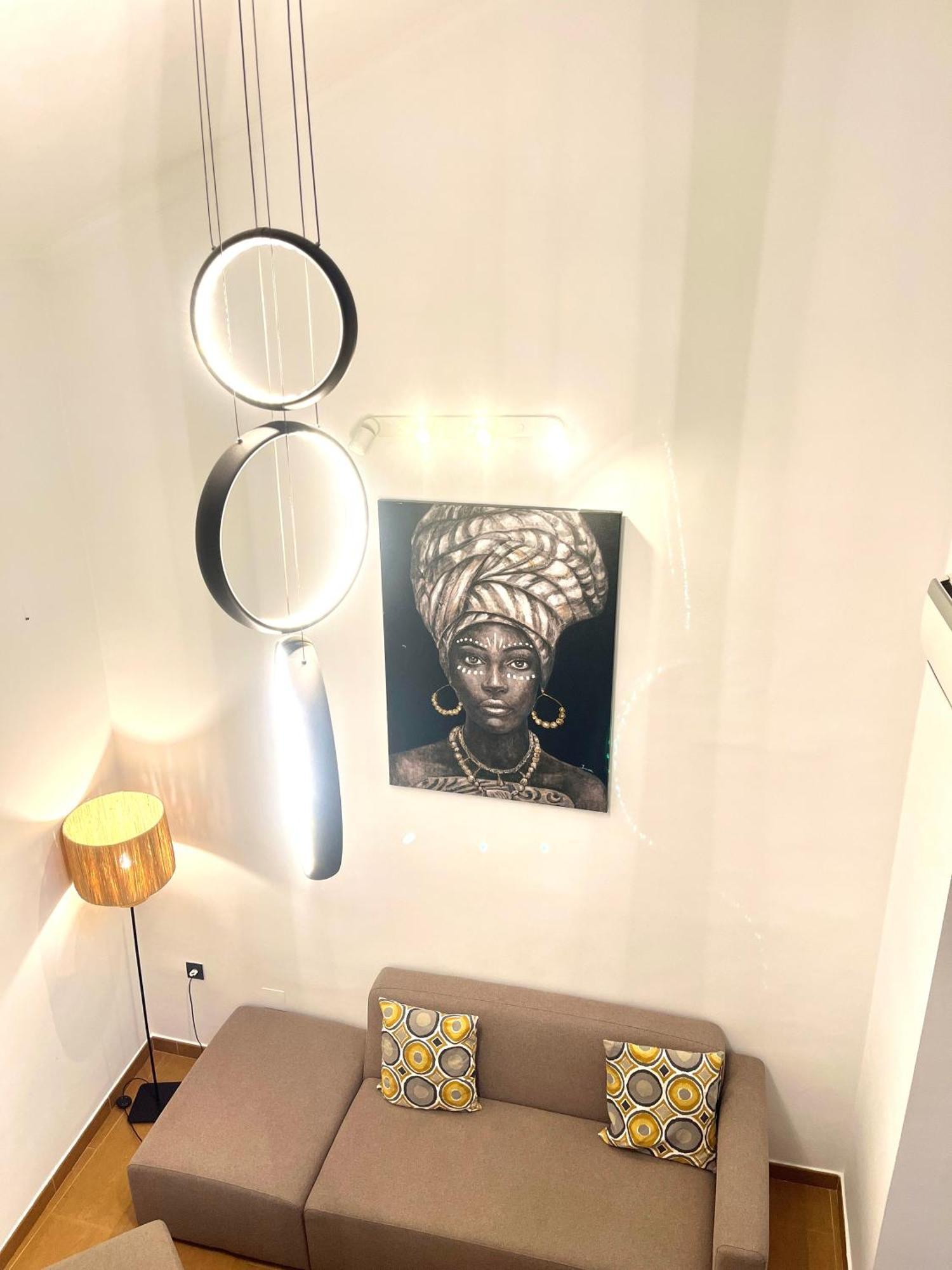 Lejlighed Bright And Cozy Duplex In The Heart Of Málaga