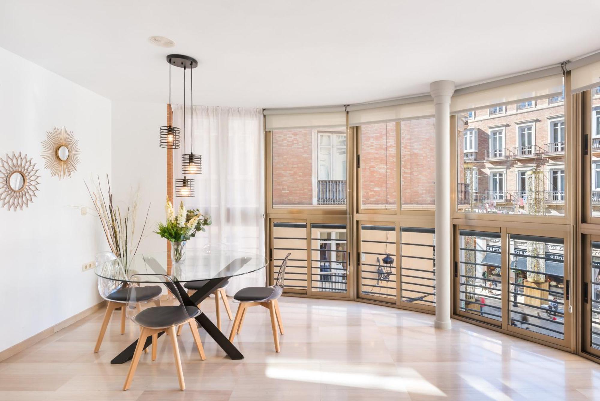 Vistas Panóramicas Calle Larios Apartamento Málaga