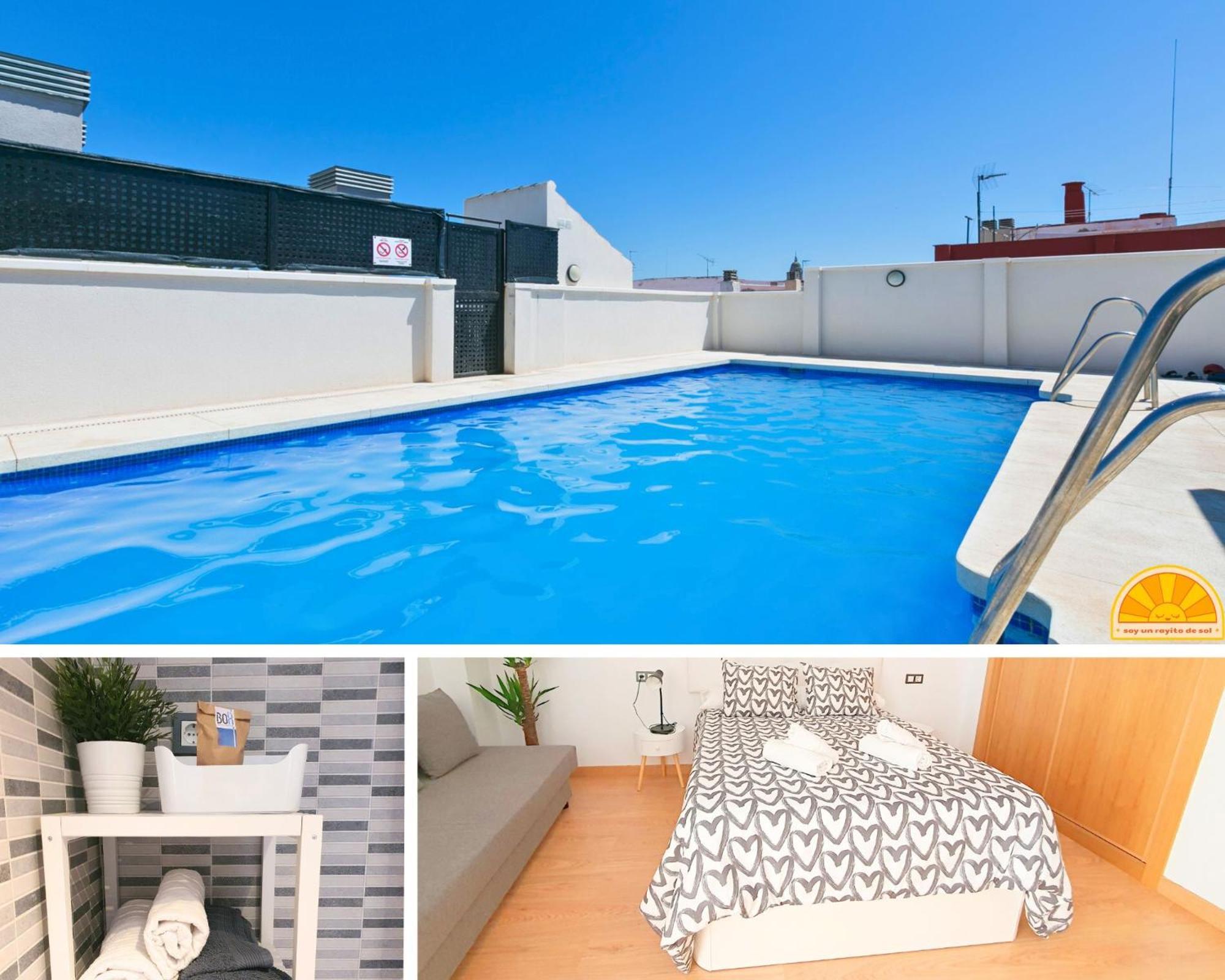 Precioso Estudio Con Piscina * Málaga