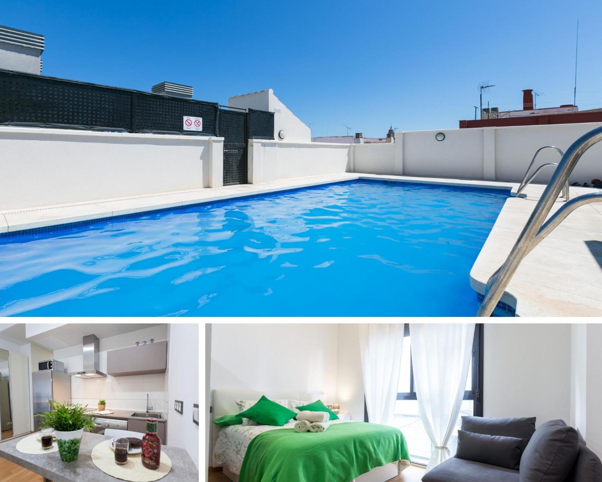Romantico Estudio Con Piscina Apartamento *