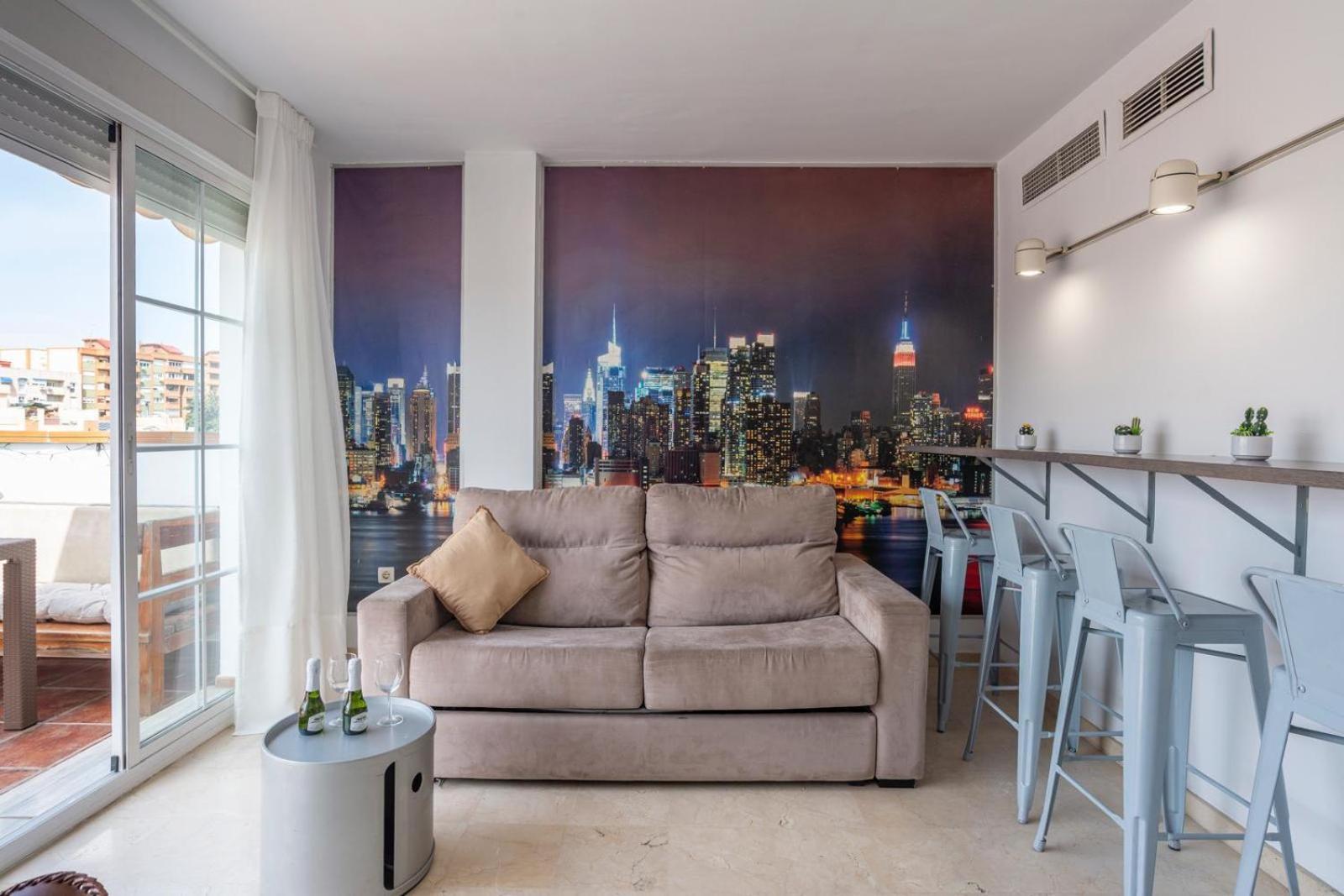 New Penthouse Gr3- Flat In Center With Cozy Terrace Málaga