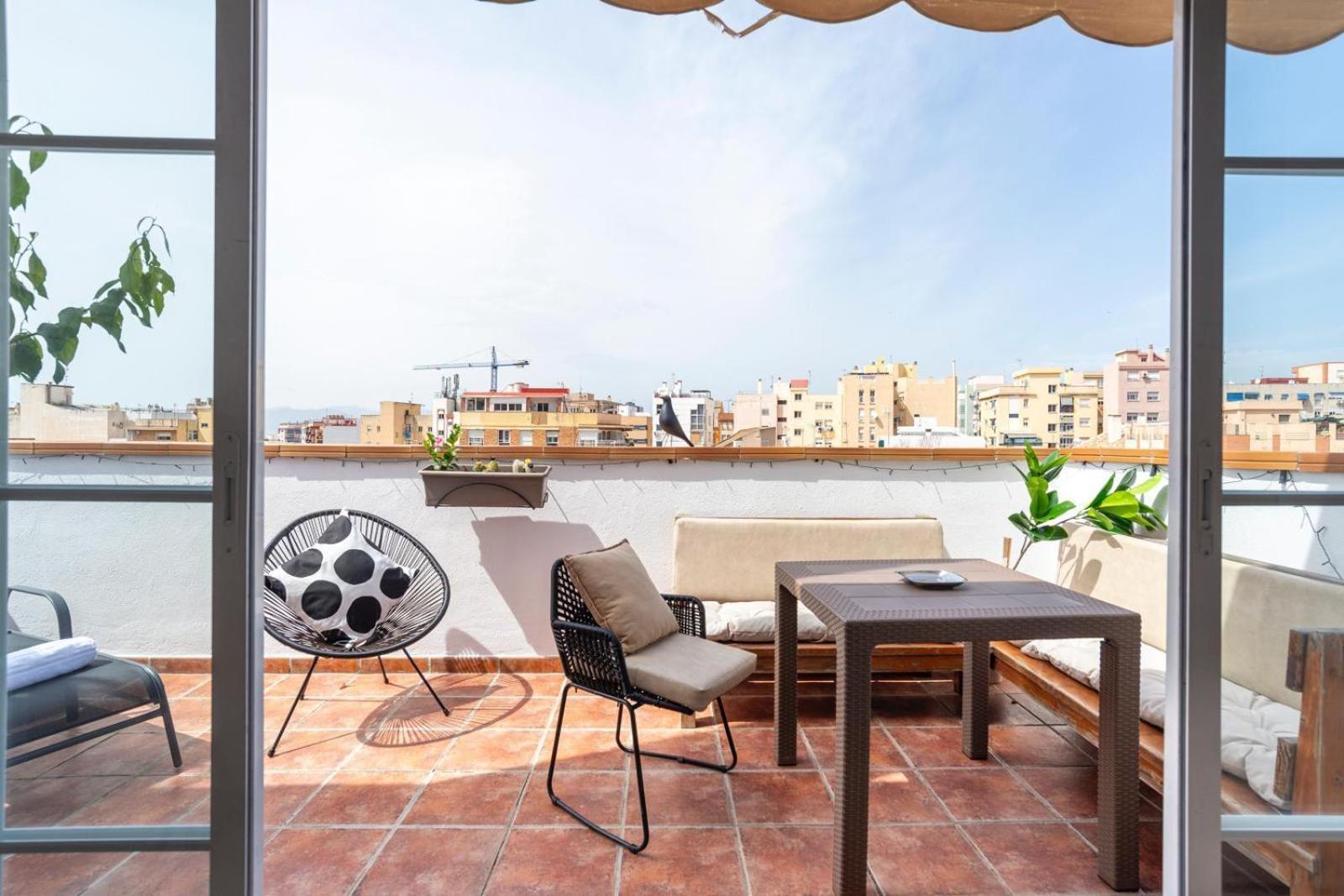 Apartamento New Penthouse Gr3- Flat In Center With Cozy Terrace Málaga