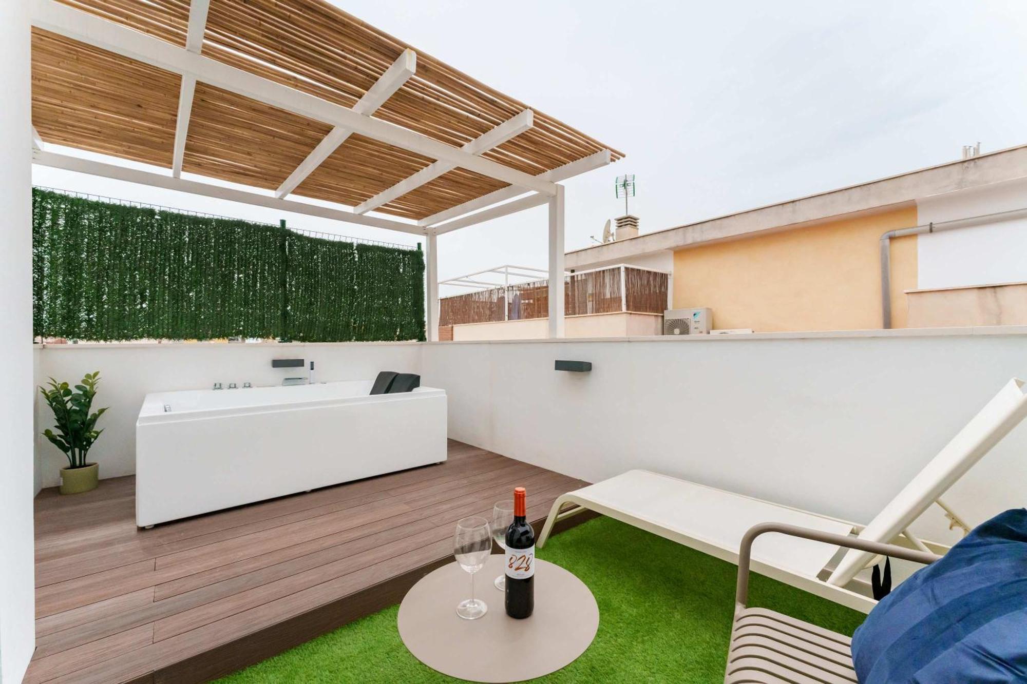 Stylish 3bd With Rooftop Jacuzzi - Artes Сasa de vacaciones *
