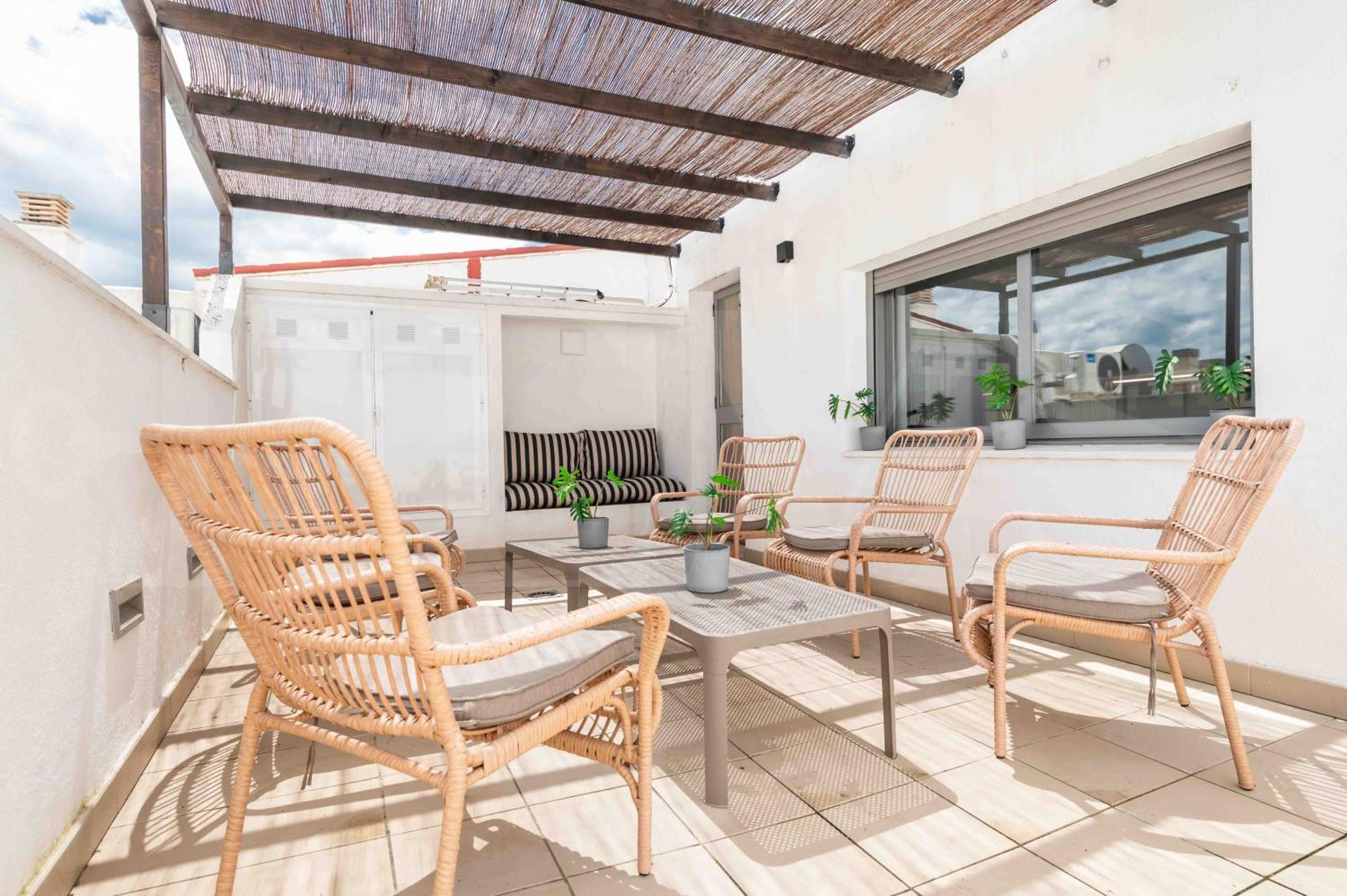 Bright Spacious Duplex With Terrace By Rems * Málaga
