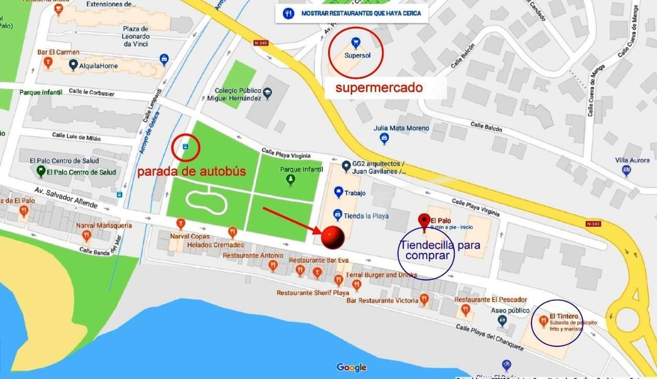 Apartamento Playa Del Palo, 3d2b Fibra óptica Aire Acondicionado Alfonsina Y El Mar *