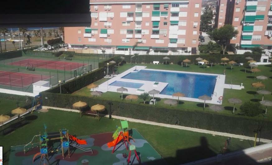 Playa La Cala In Front Of The Free Parking Malaga