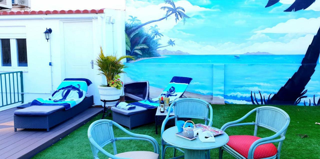 Blue Flat Center With Terrace Apartamento
