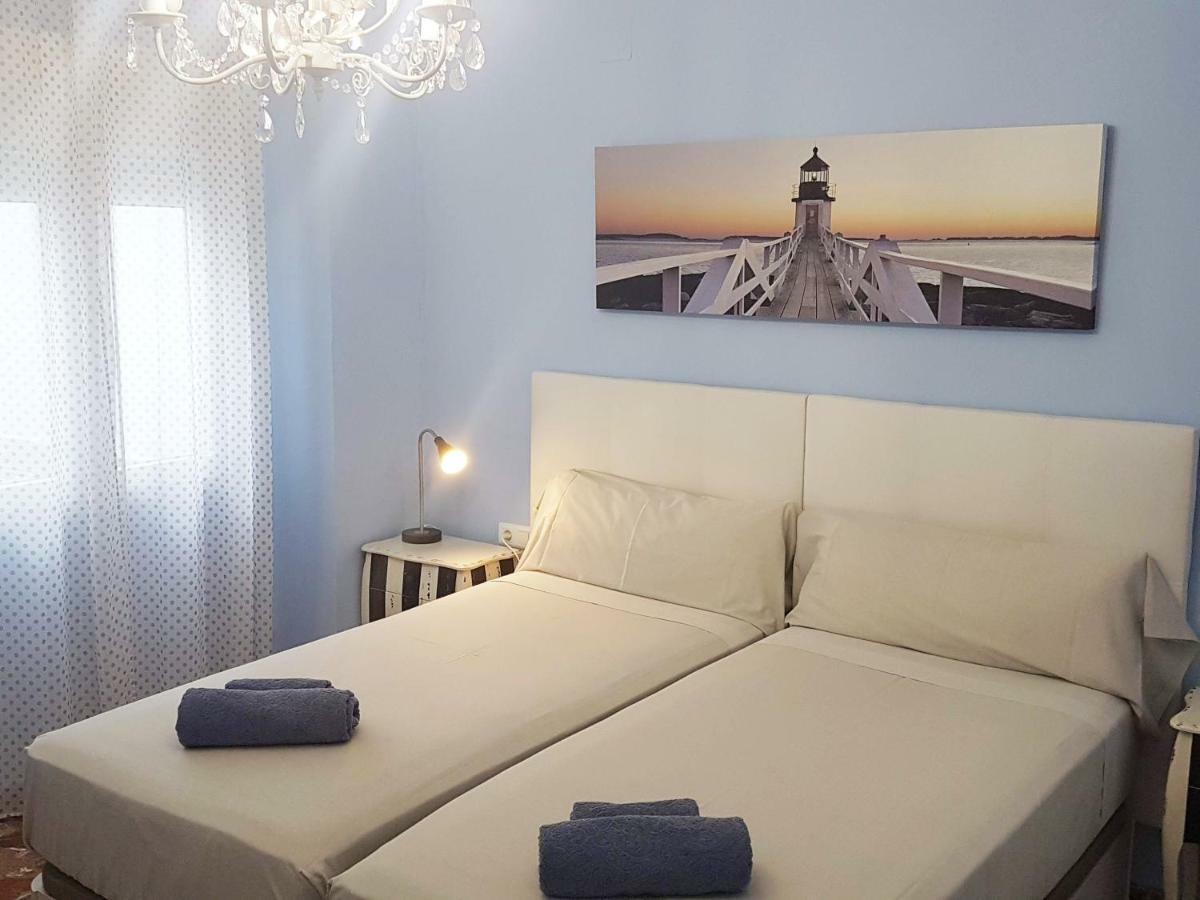 Blue Flat Center With Terrace *