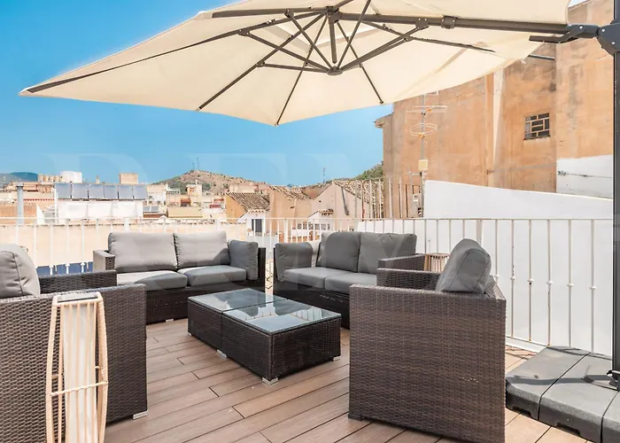Penthouse & Private Rooftop In The Heart Of Malaga By Rems