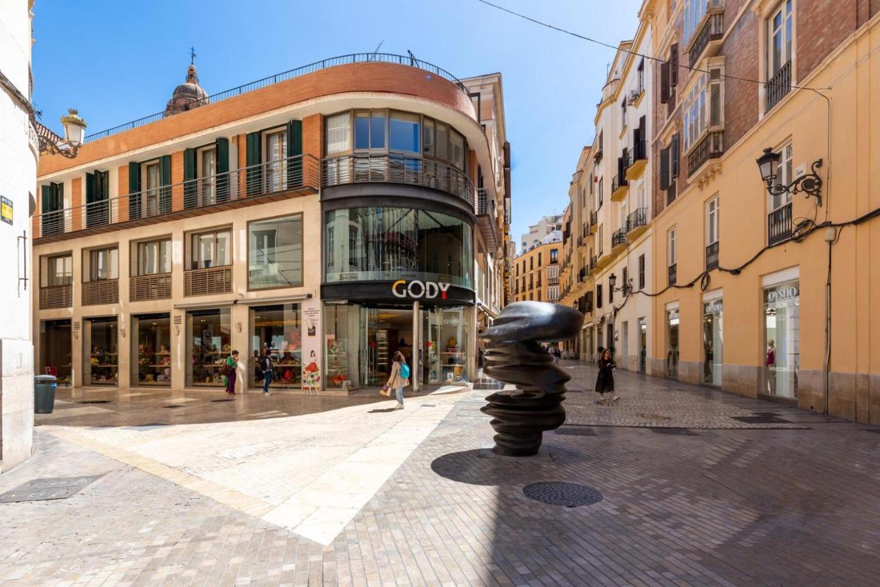 Gran Terraza Con Vistas A Calle Larios Lägenhet Málaga