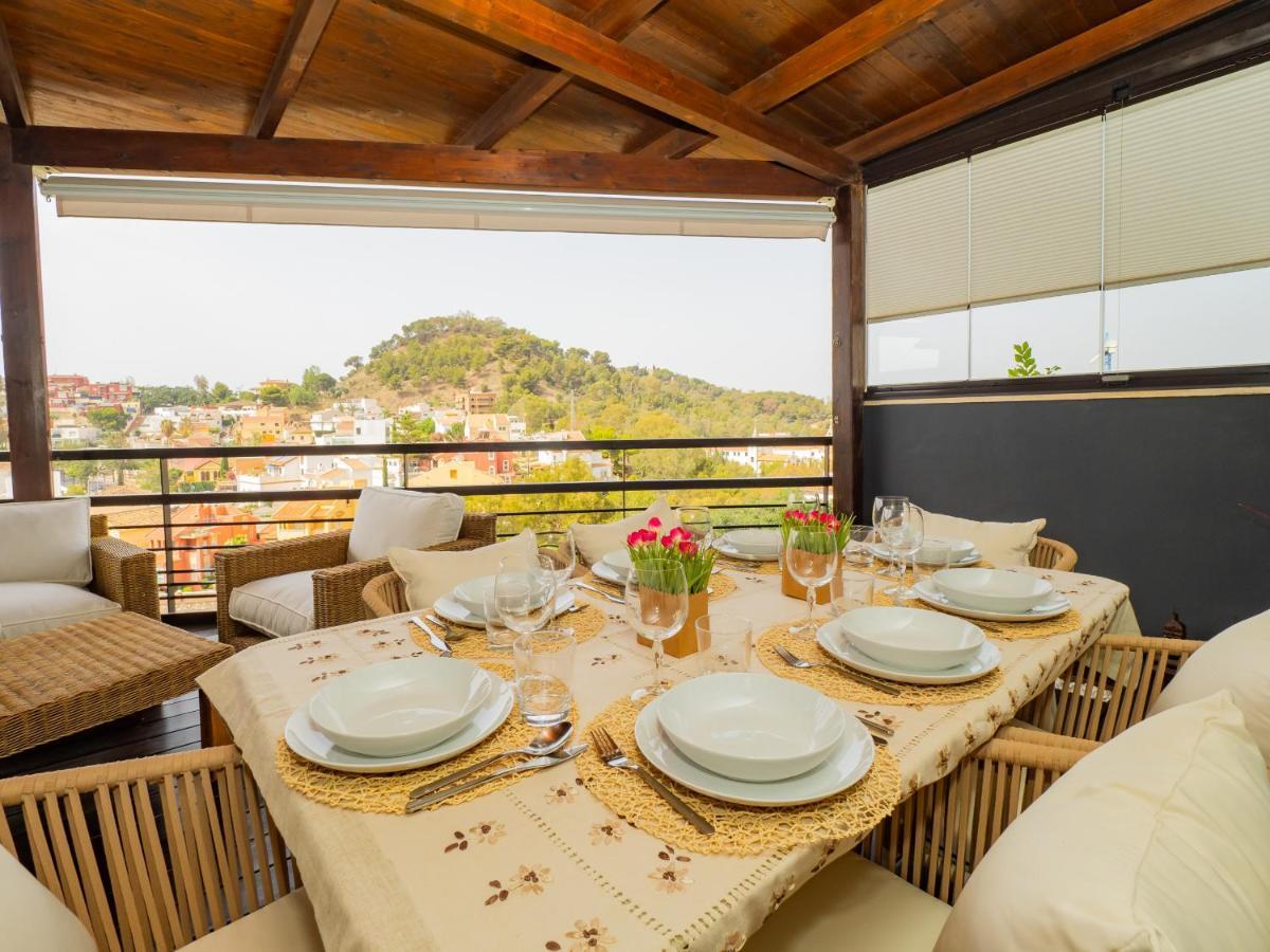 Cubo's Gibralfaro Townhouse Feriehus Málaga