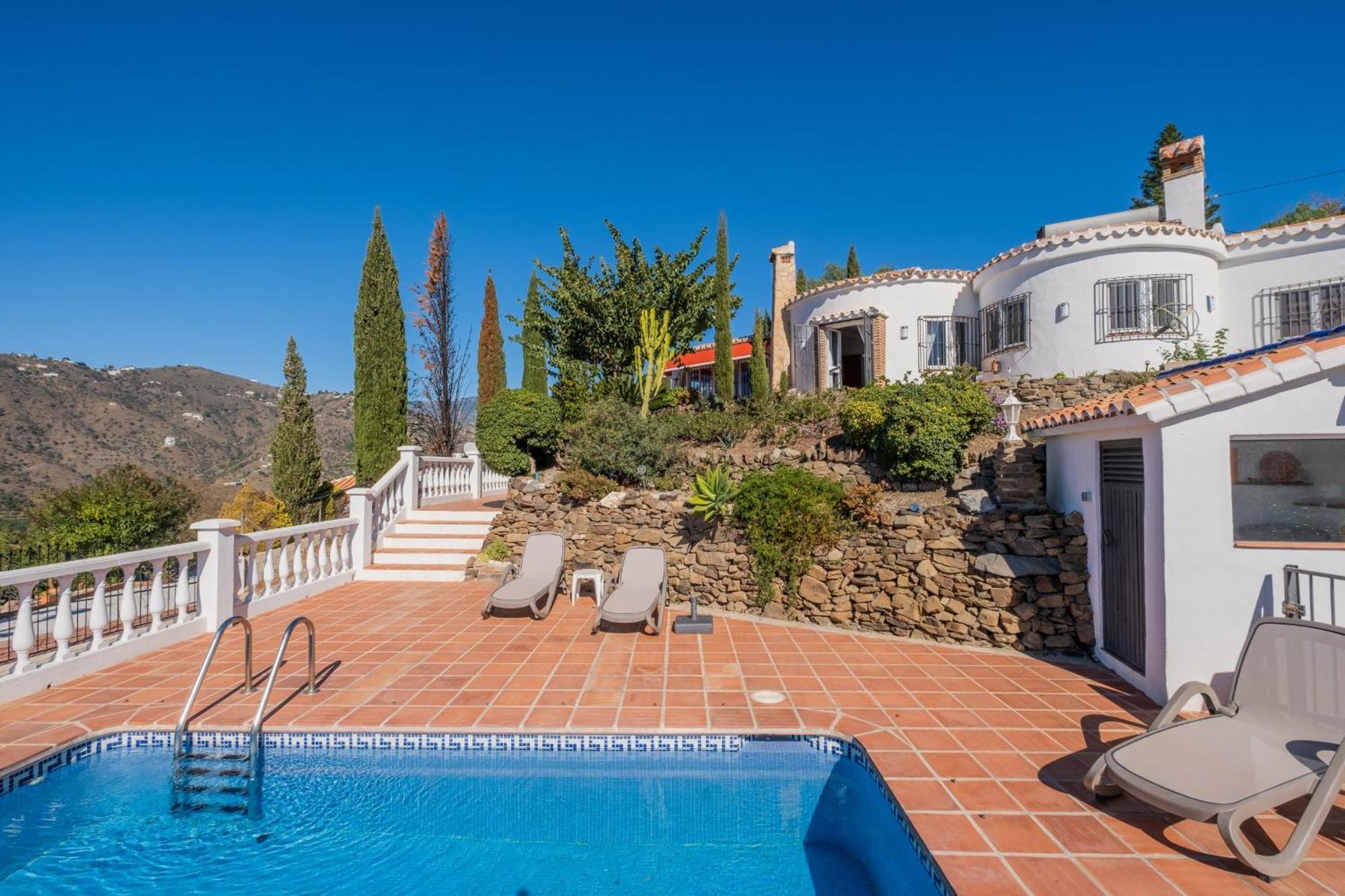 Villaer Casa La Siesta With Magical View Own Pool Málaga