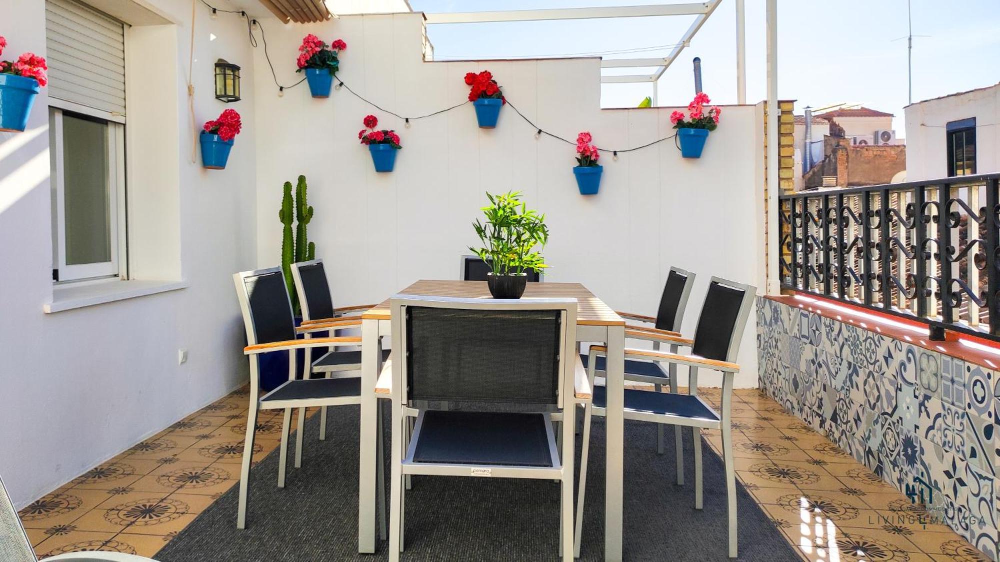 Living4malaga Sun&terrace Penthouse Appartement *
