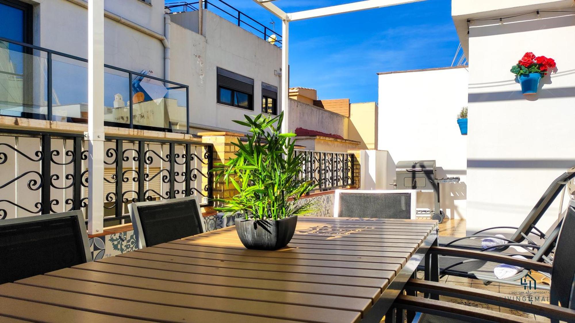 Living4malaga Sun&terrace Penthouse * Málaga