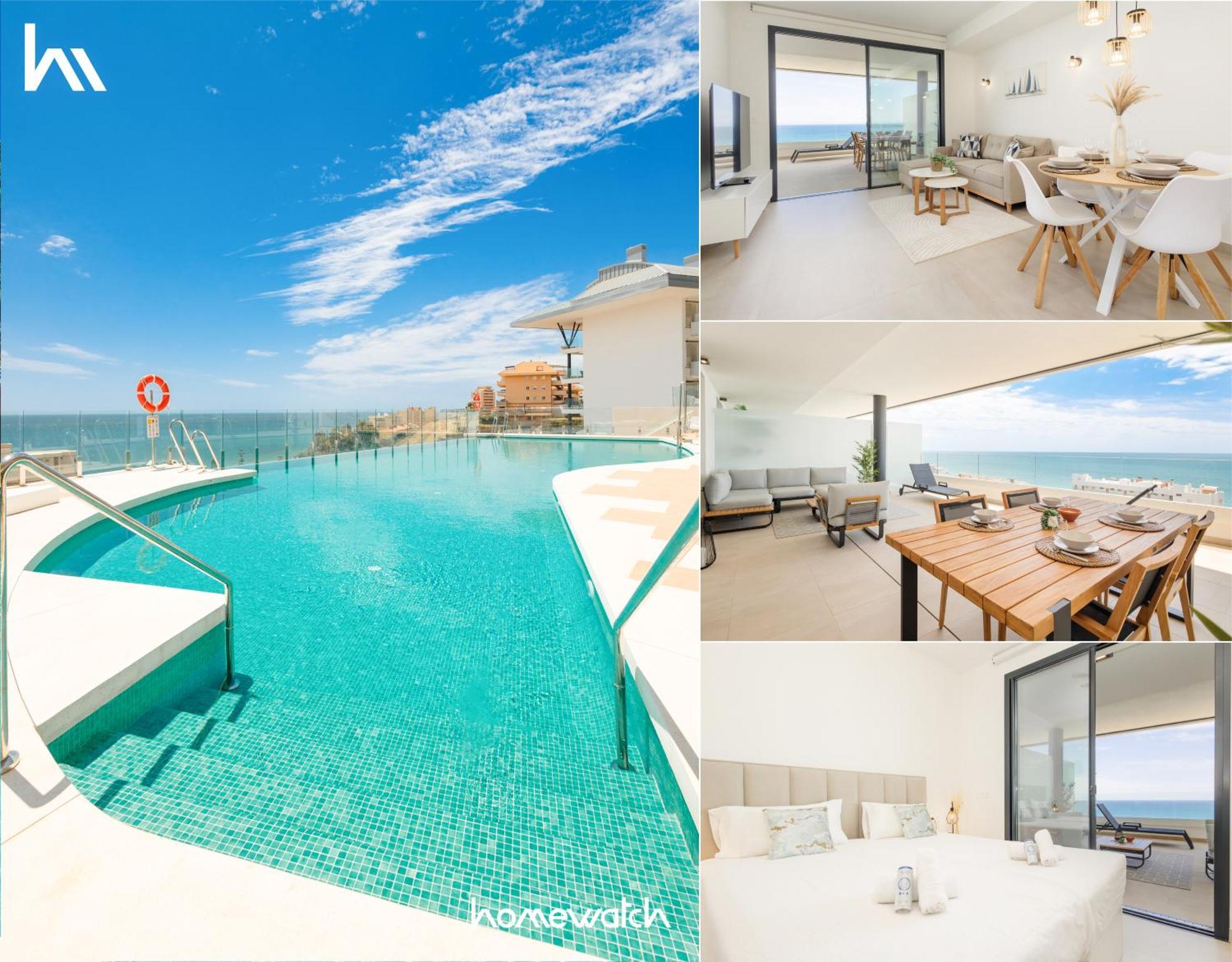 Modern Apartment, With Large Terrace And Panoramic Sea Views, In Fuengirola Appartement