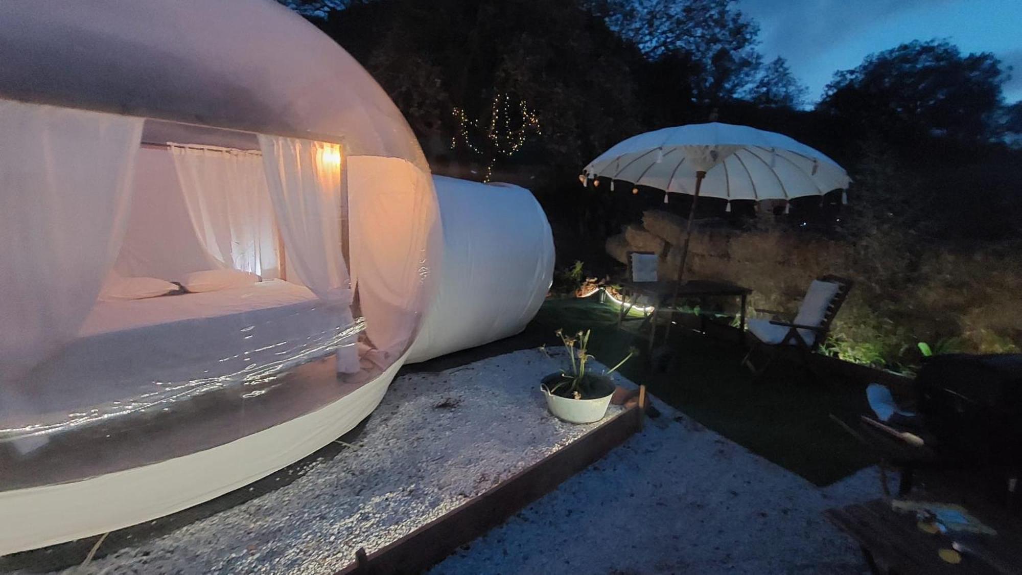 Glamping Burbuja Almendros Tente de luxe Málaga