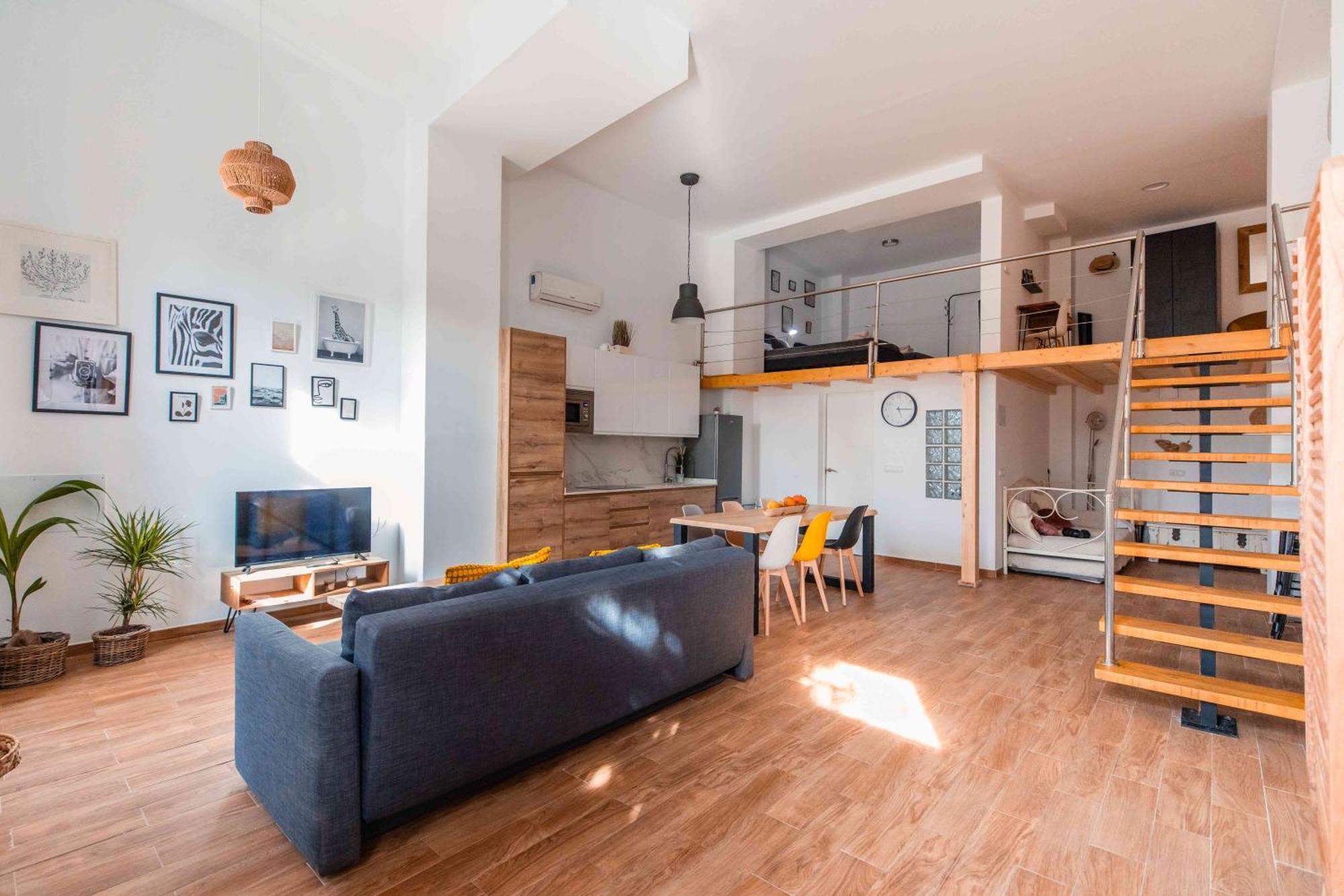 Letsmalaga - Duplex En El Centro Con Jacuzzi Appartamento *