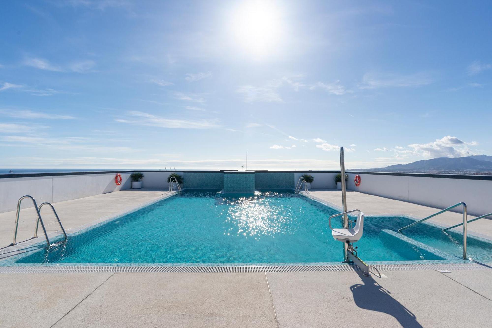 Leilighet Skyline Ii Pool & Coworking By Ele Málaga
