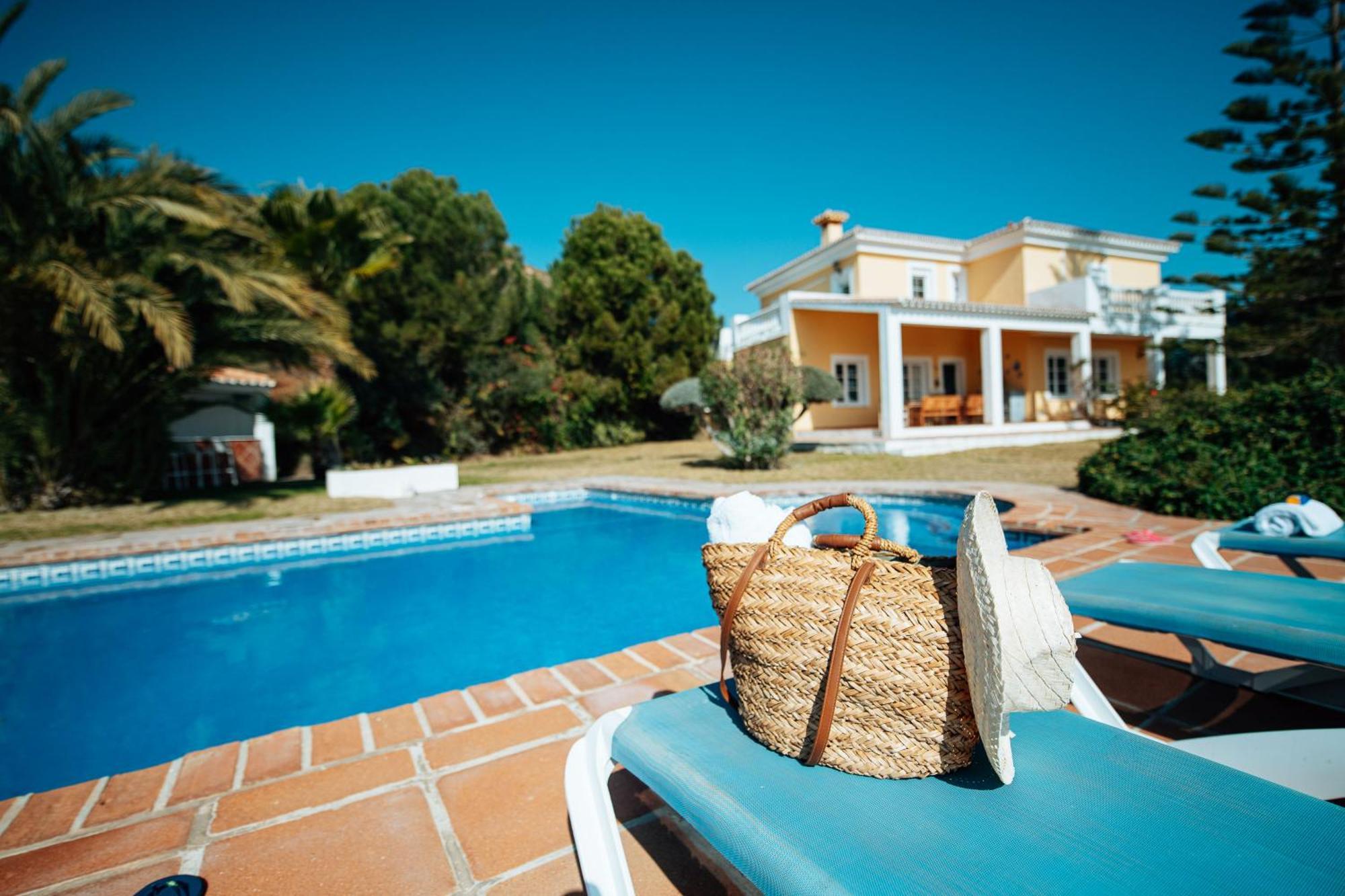 Gran Con Vistas Al Mar Y Piscina Privada Villaer